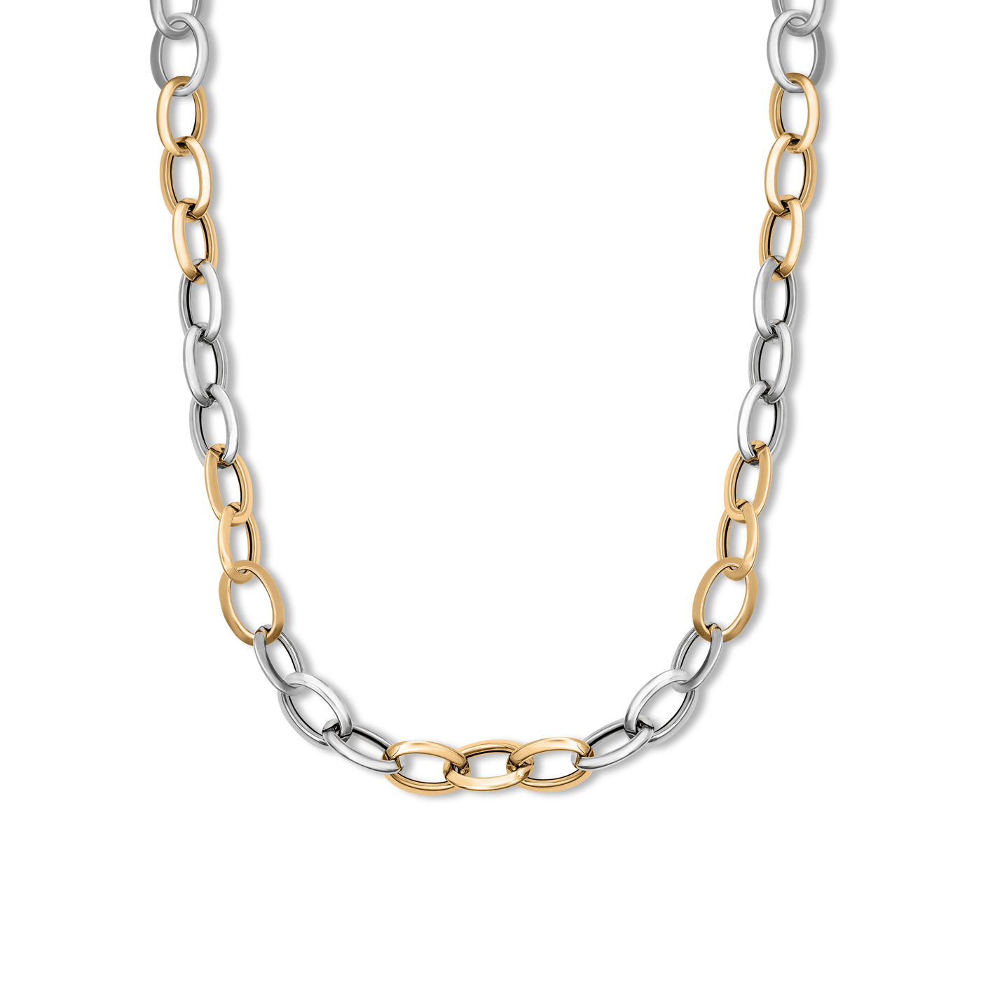 Kette 585er Bicolor Stella d´Oro