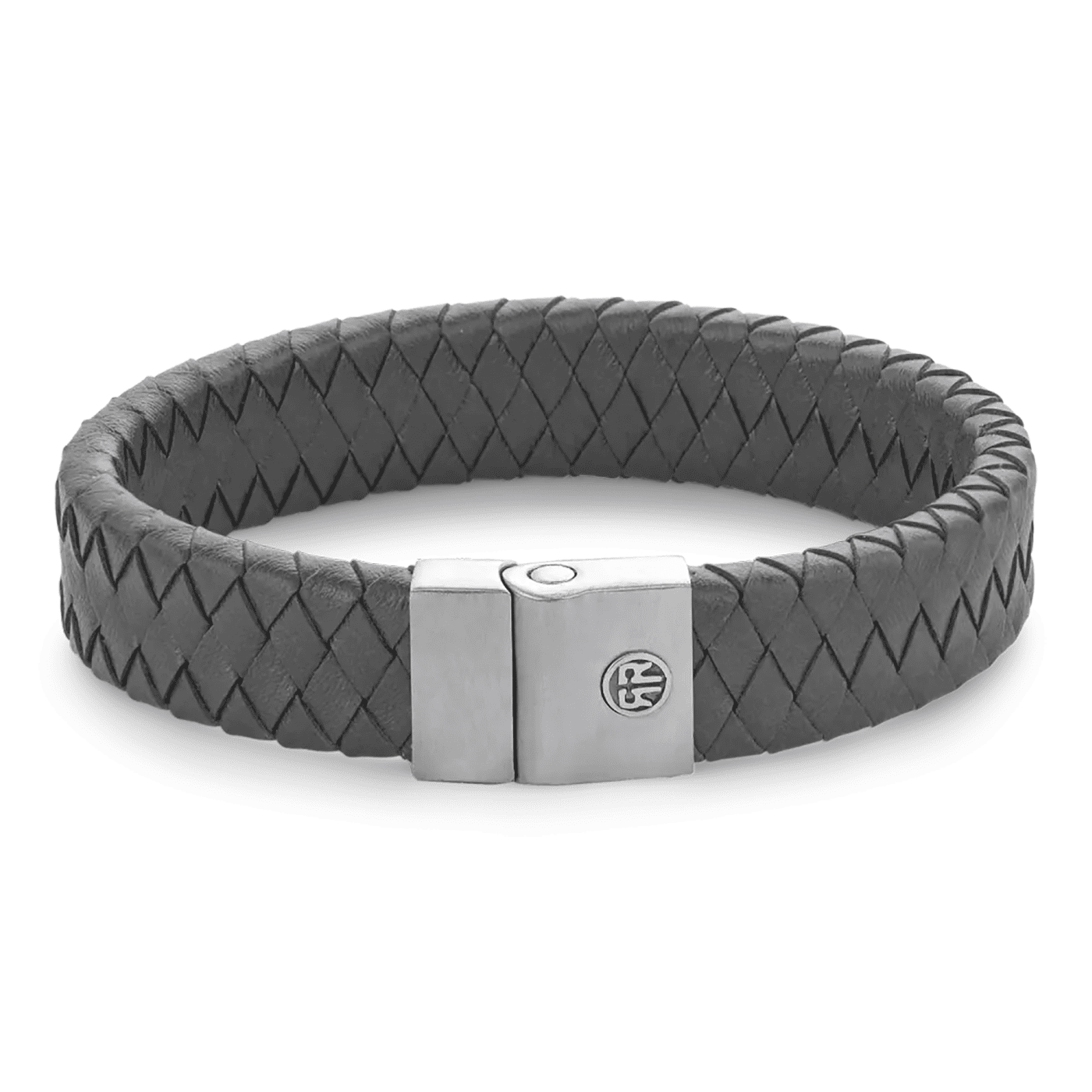 Armband Edelstahl Full Metal Premium Grey