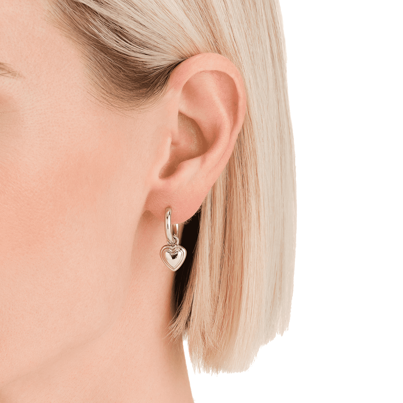 Ohrringe Edelstahl Heart Ohrringe Edelstahl Heart