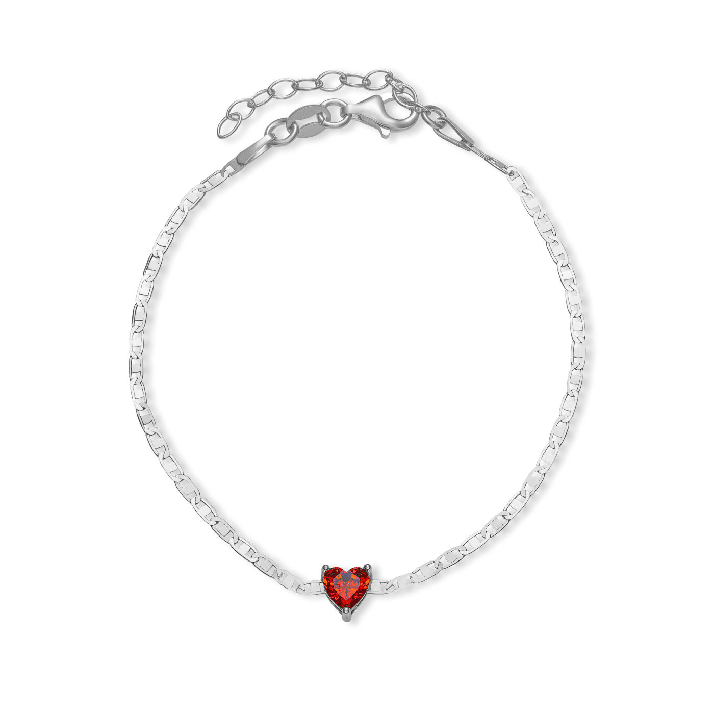 Armband Granat 925er Silber