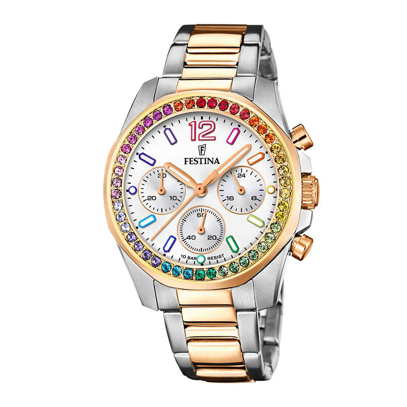 Boyfriend Rainbow Quarz Uhr
