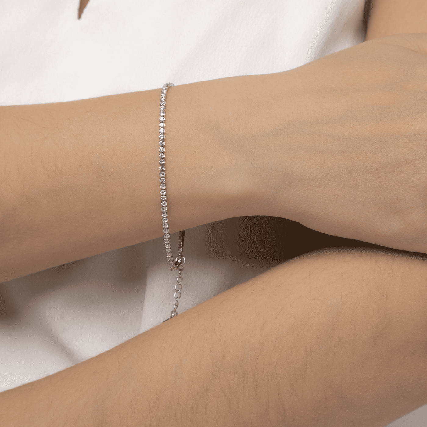 Armband Zirkonia 925er Silber  Armband Zirkonia 925er Silber