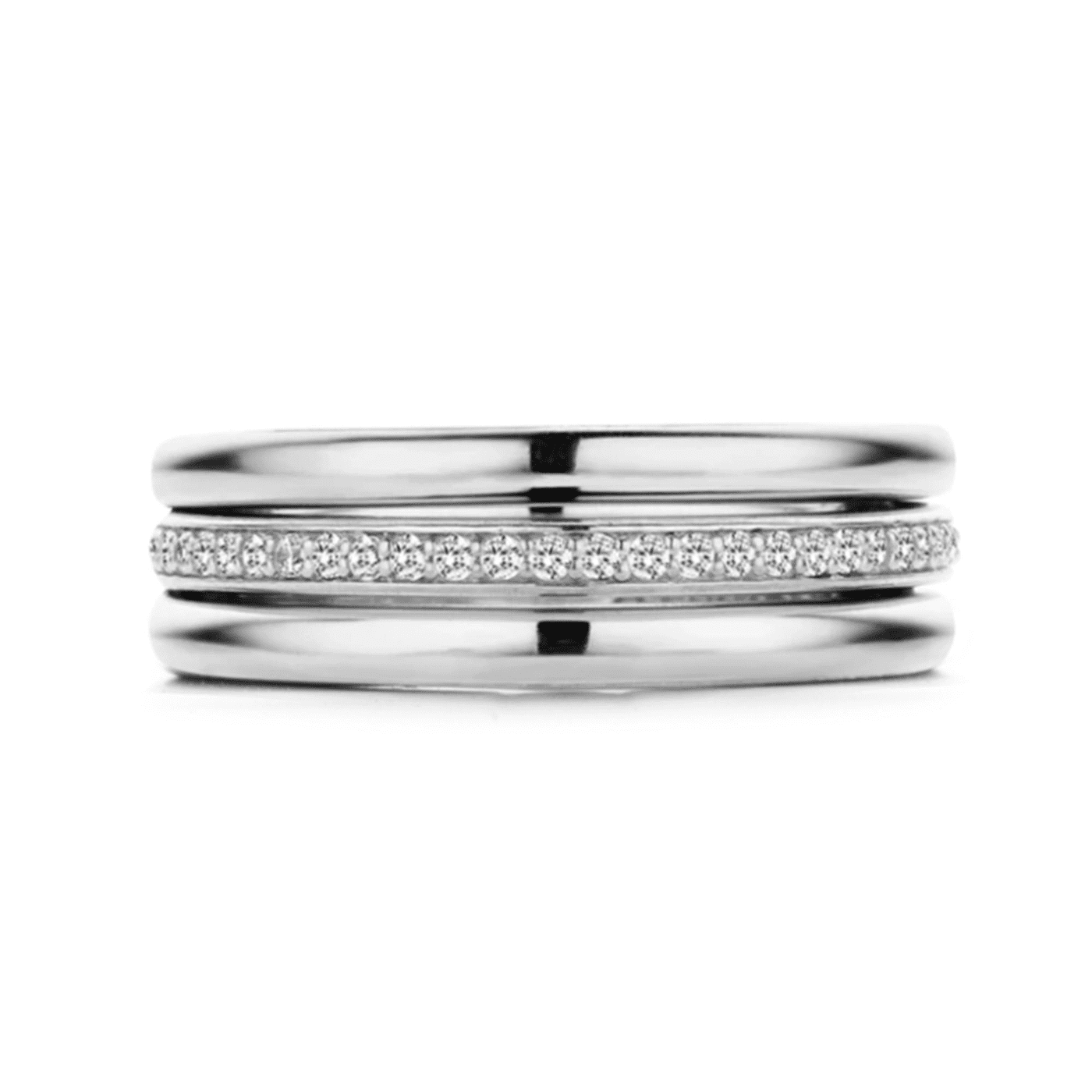 Ring Zirkonia 925er Silber Blue Allure Ring Zirkonia 925er Silber Blue Allure