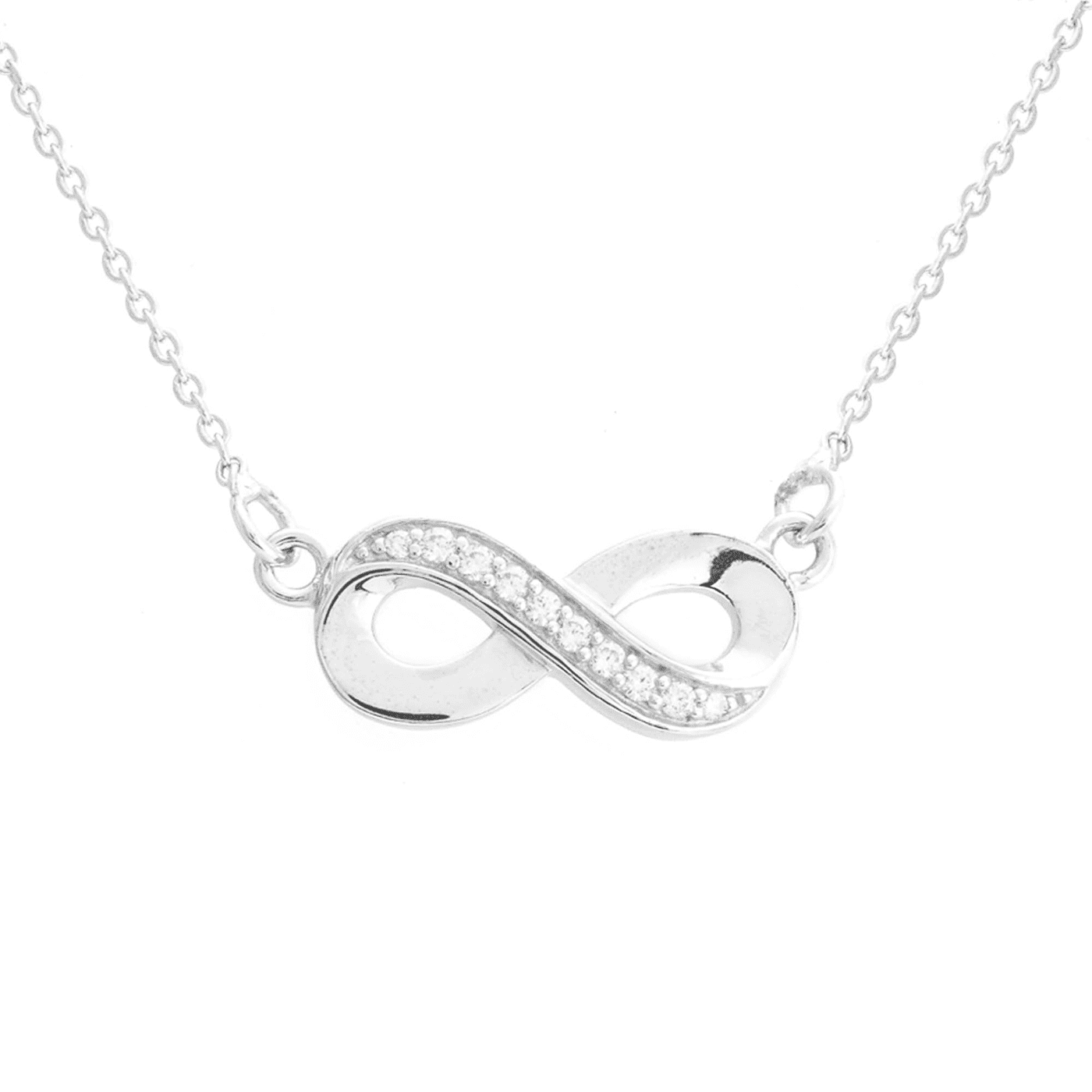 Kette Zirkonia 925er Silber  Kette Zirkonia 925er Silber