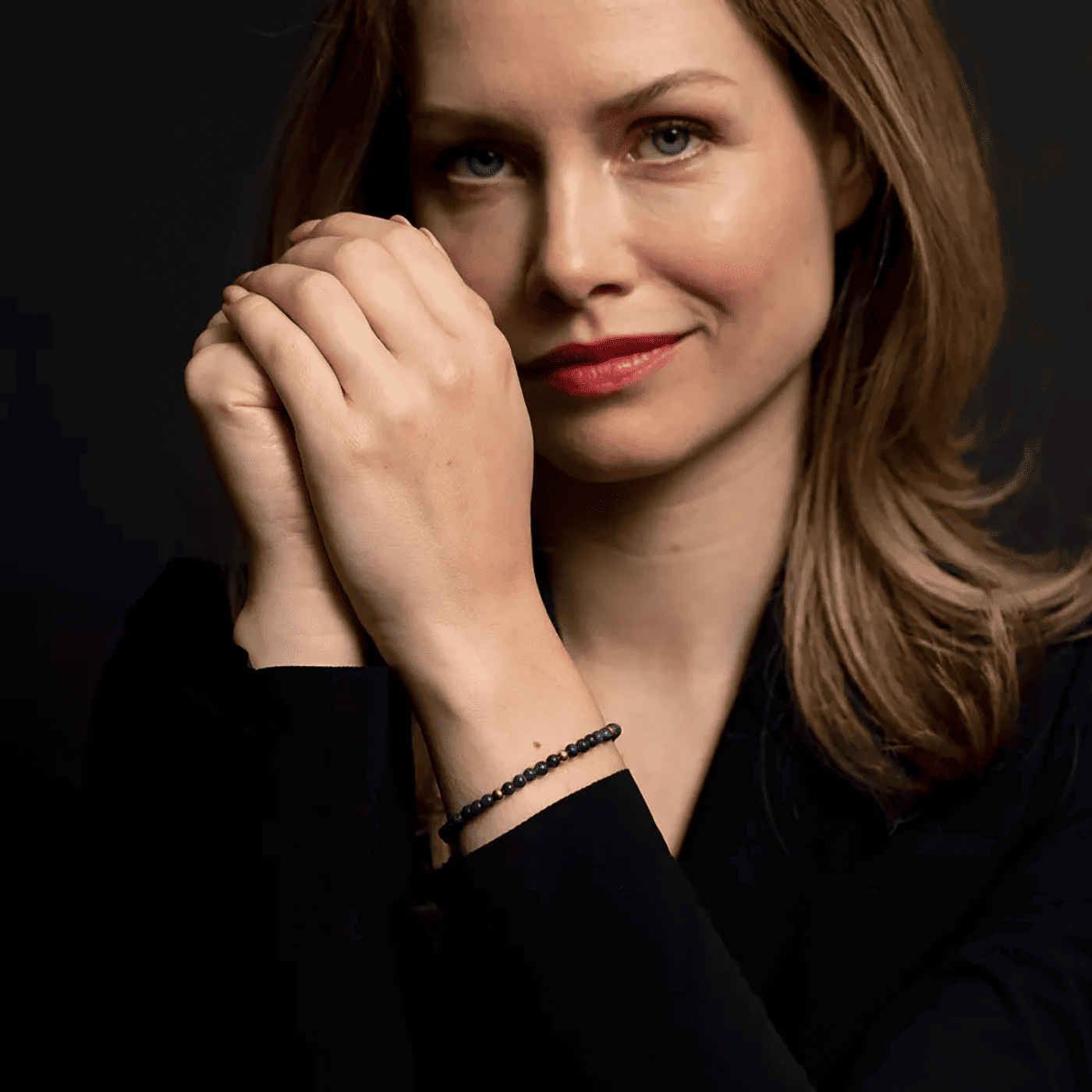 Armband Edelstahl gelb vergoldet Midnight Blue Armband Edelstahl gelb vergoldet Midnight Blue