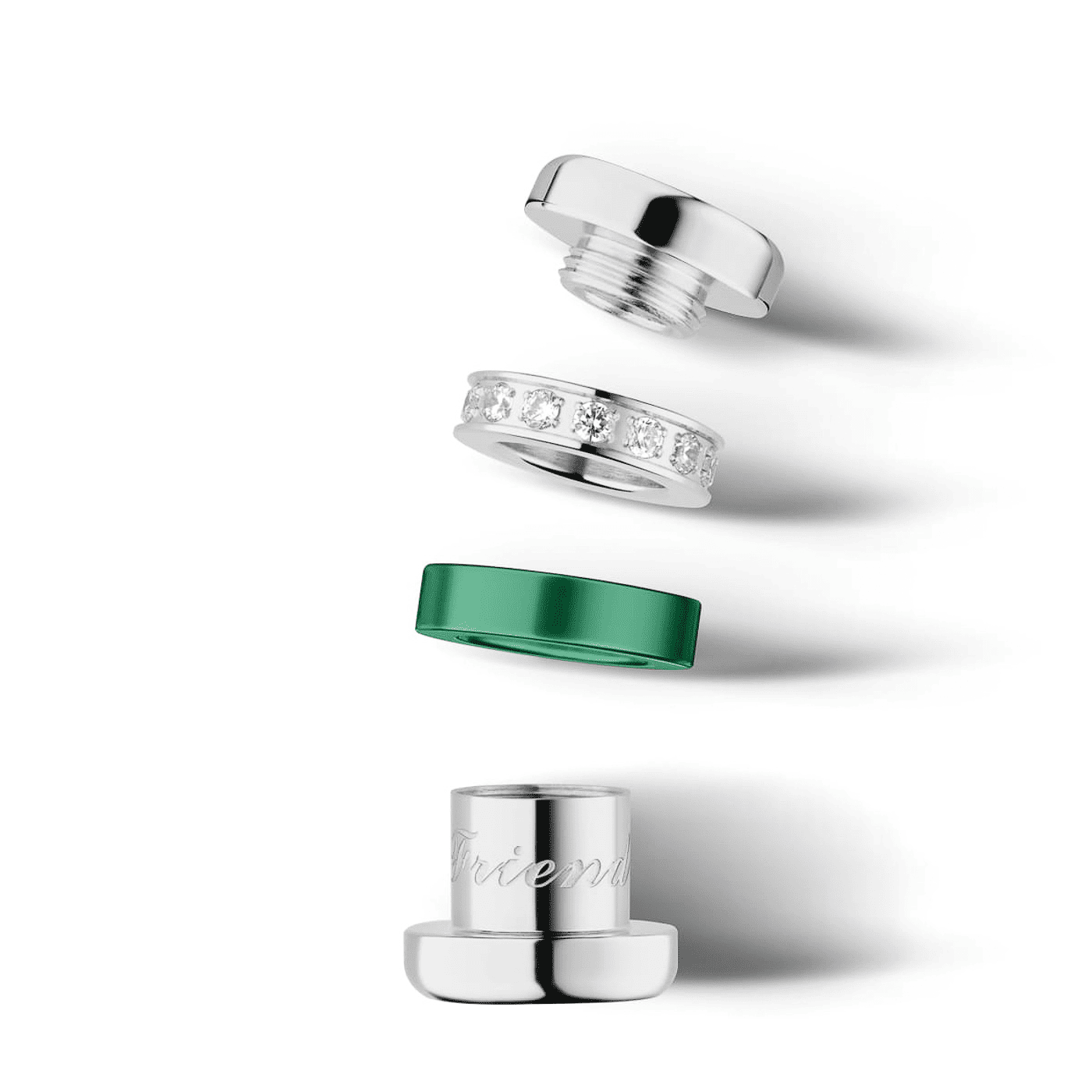 Charm Edelstahl Arctic Symphony Charm Edelstahl Arctic Symphony