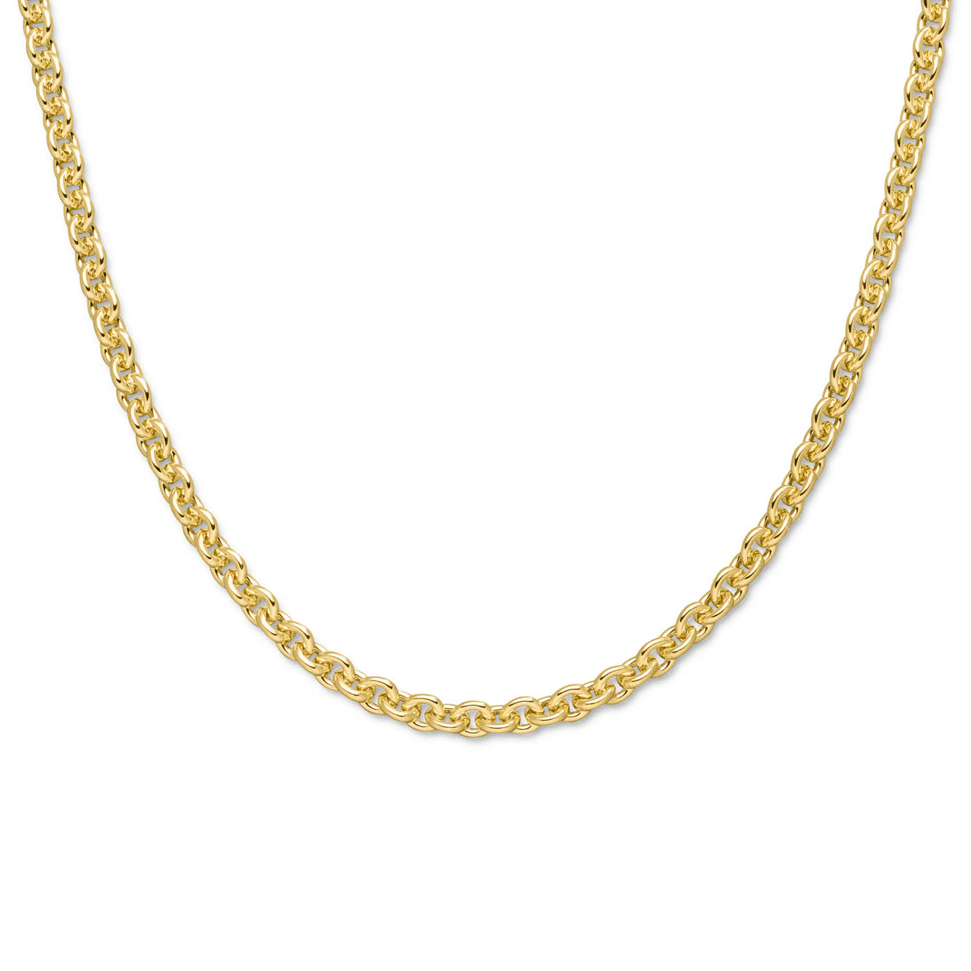 Kette 925er Silber vergoldet 