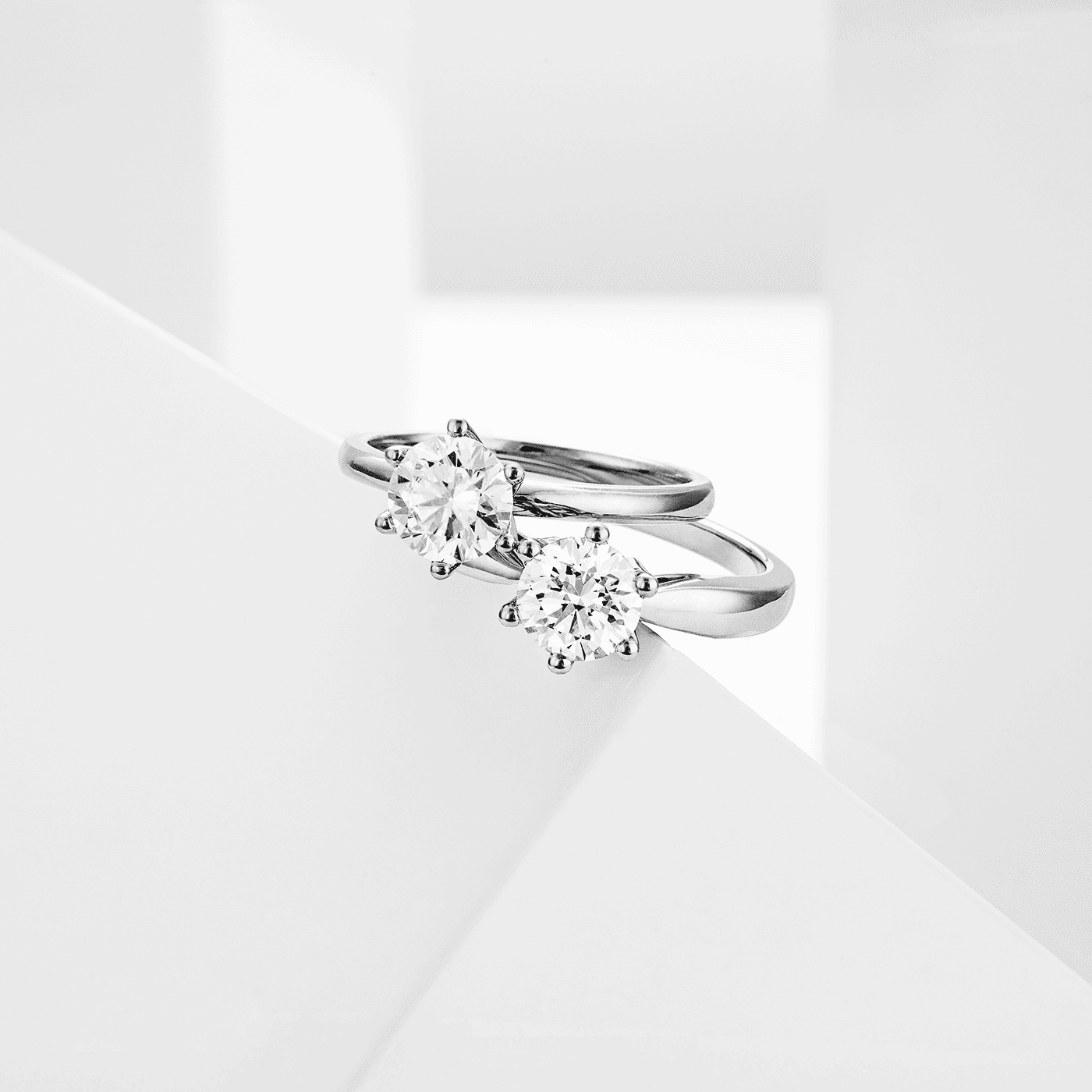 Ring Diamant ca. 1,00 ct. 585er Weißgold In Love Solitär Ring Diamant ca. 1,00 ct. 585er Weißgold In Love Solitär