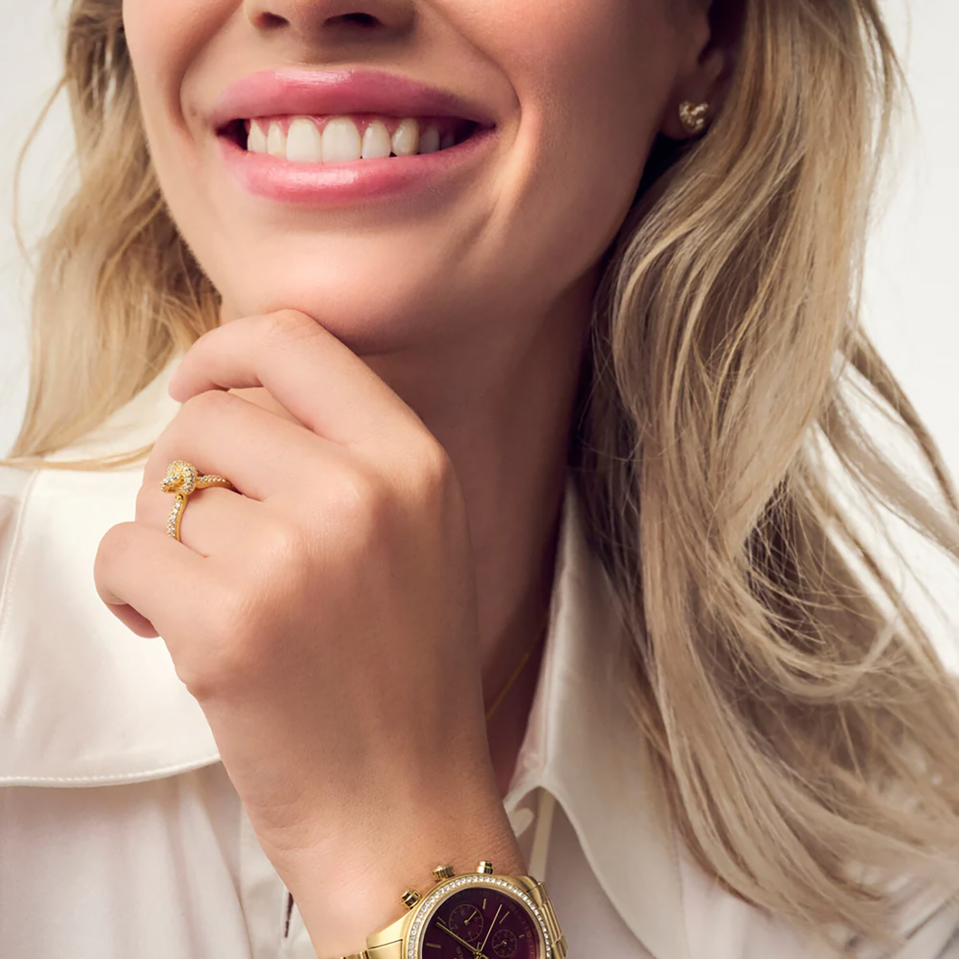 Ring Zirkonia 925er Silber gelb vergoldet Imperia Ring Zirkonia 925er Silber gelb vergoldet Imperia