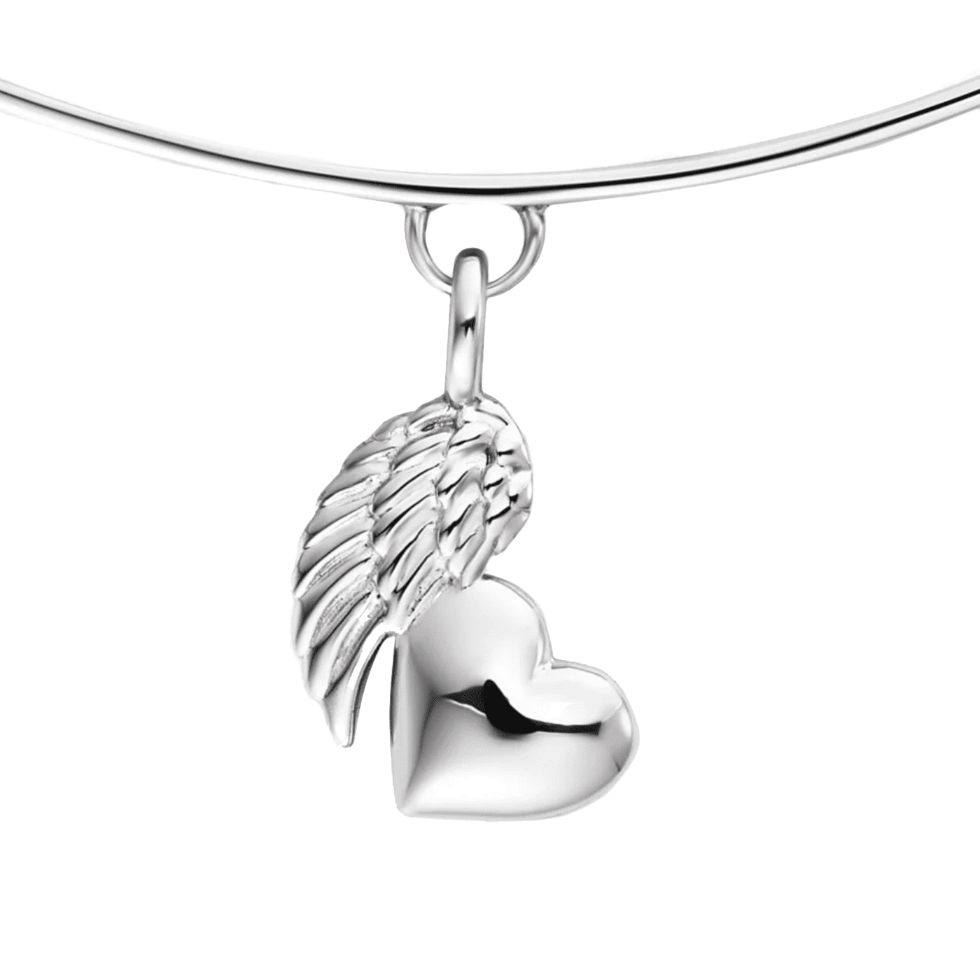 Armreif silber With Love