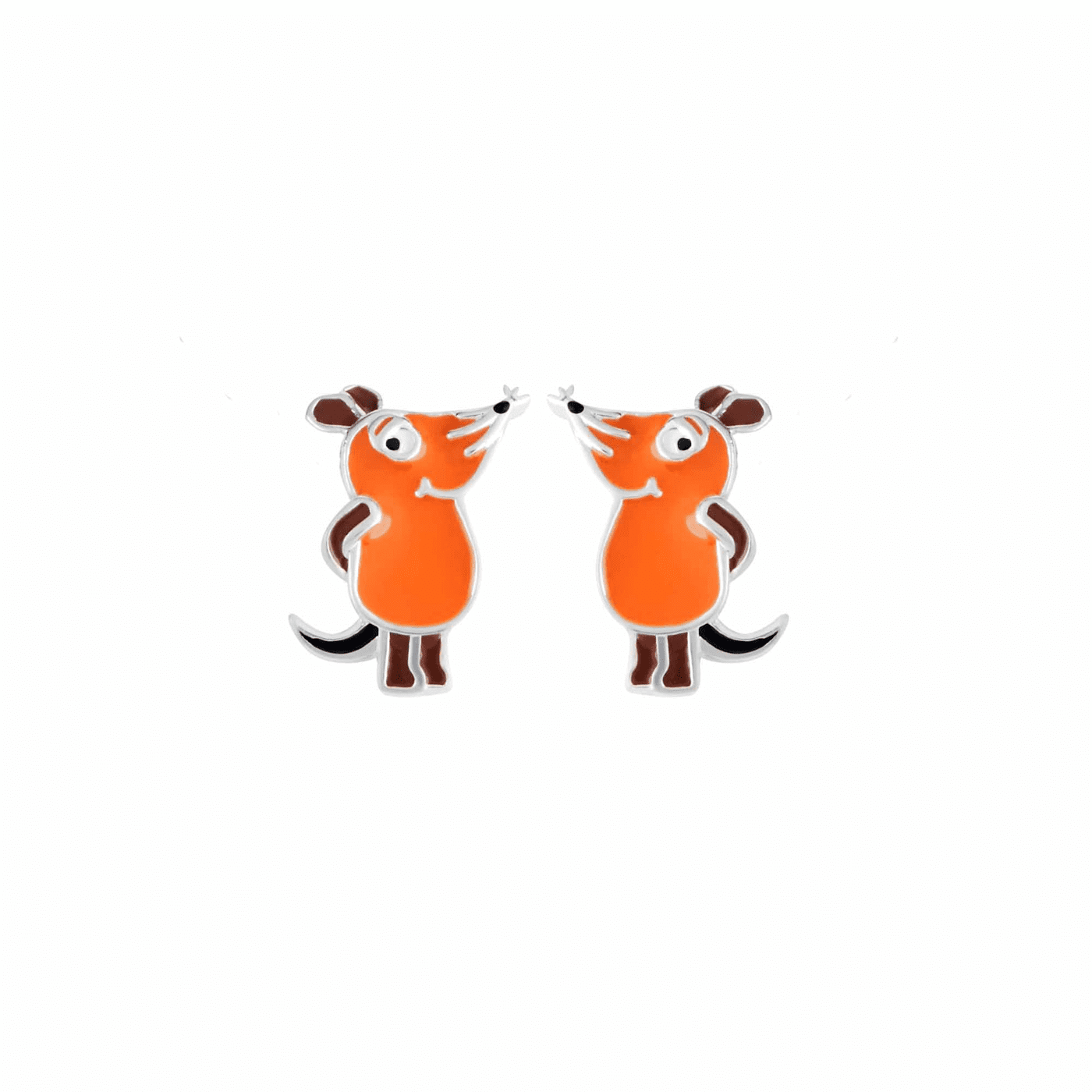 Ohrringe 925er Silber Maus Erfinderisch