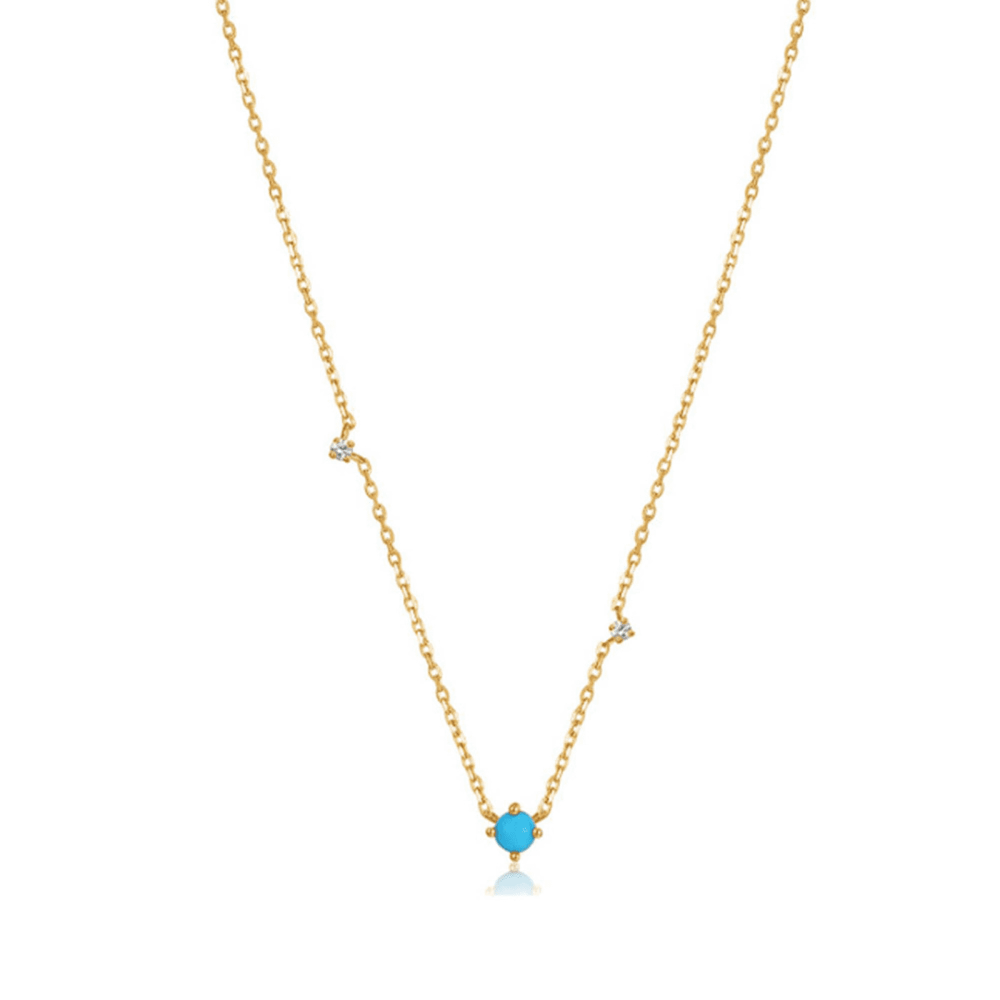 Edelsteinkette 585er Gelbgold 101-Gold Collection Edelsteinkette 585er Gelbgold 101-Gold Collection