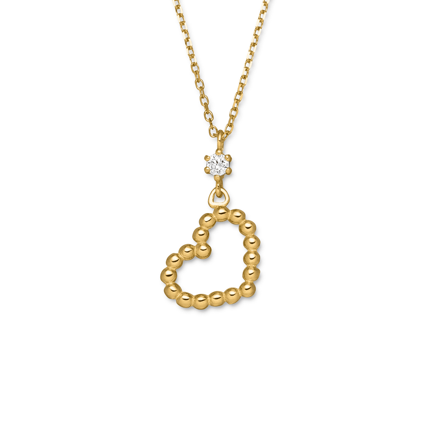 Kette Zirkonia 375er Gelbgold  Kette Zirkonia 375er Gelbgold