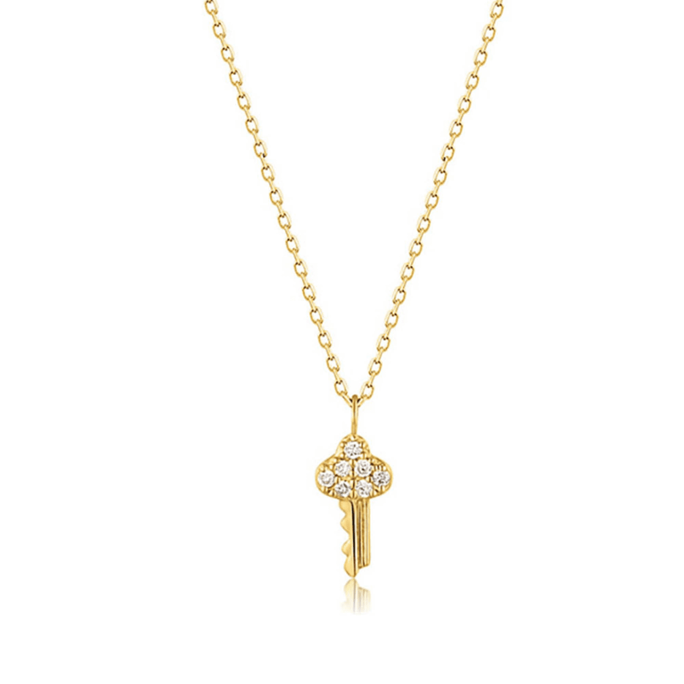 Diamantkette 0,035 ct. 585er Gelbgold 101-Gold Collection Diamantkette 0,035 ct. 585er Gelbgold 101-Gold Collection