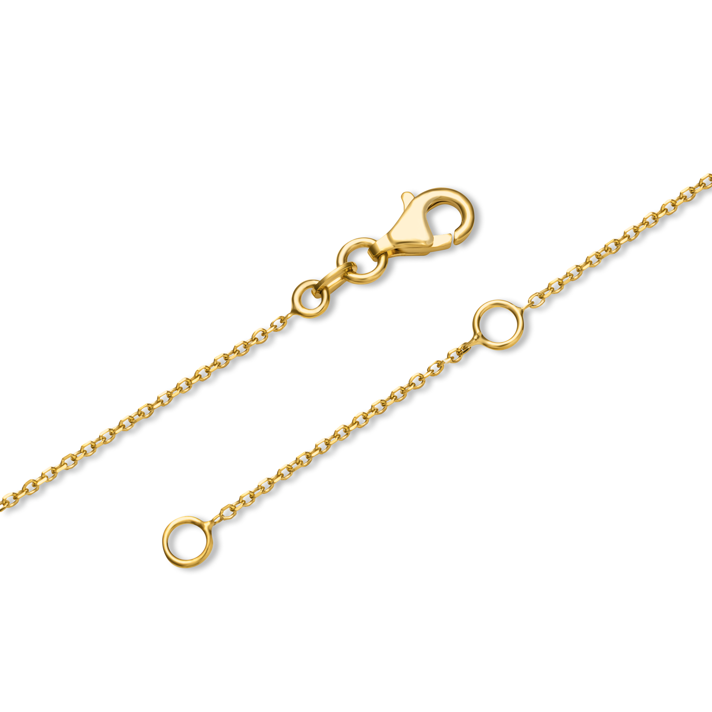 Edelsteinkette Blautopas 375er Gelbgold Edelsteinkette Blautopas 375er Gelbgold