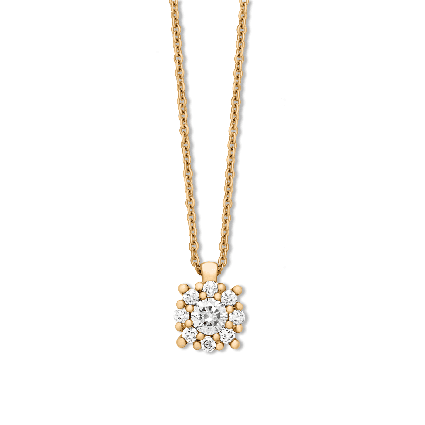 Kette Diamant zus. ca. 0,20 ct. 585er Gelbgold MONATSSPECIAL Kette Diamant zus. ca. 0,20 ct. 585er Gelbgold MONATSSPECIAL
