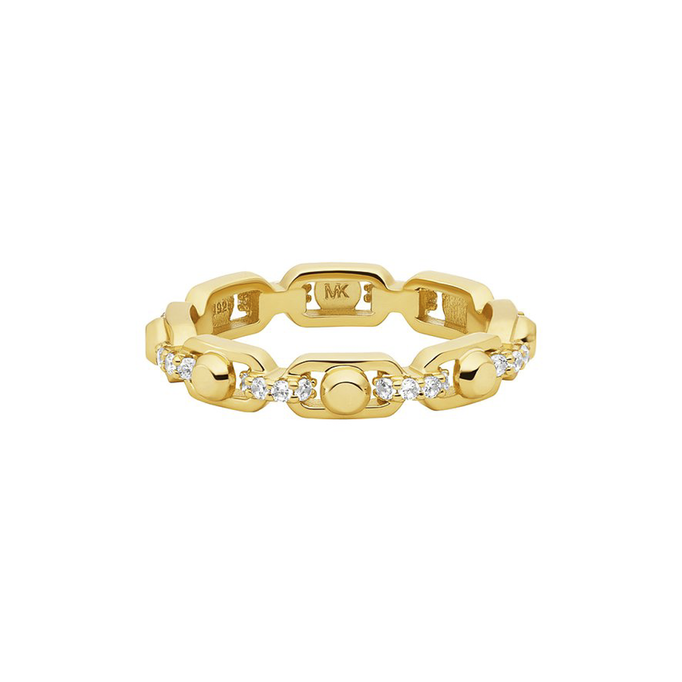 Ring 925er Silber gelb vergoldet Premium