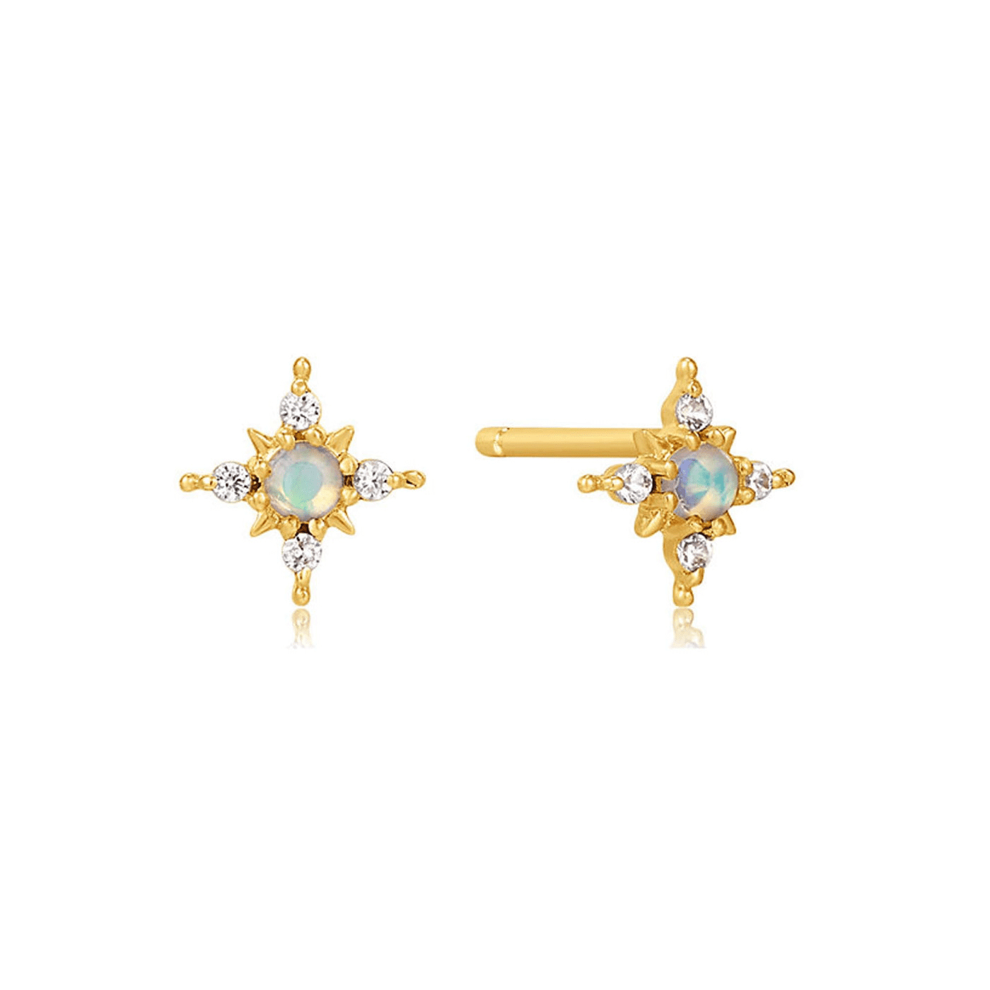 Ohrringe Edelstein 585er Gelbgold 101-Gold Collection Ohrringe Edelstein 585er Gelbgold 101-Gold Collection