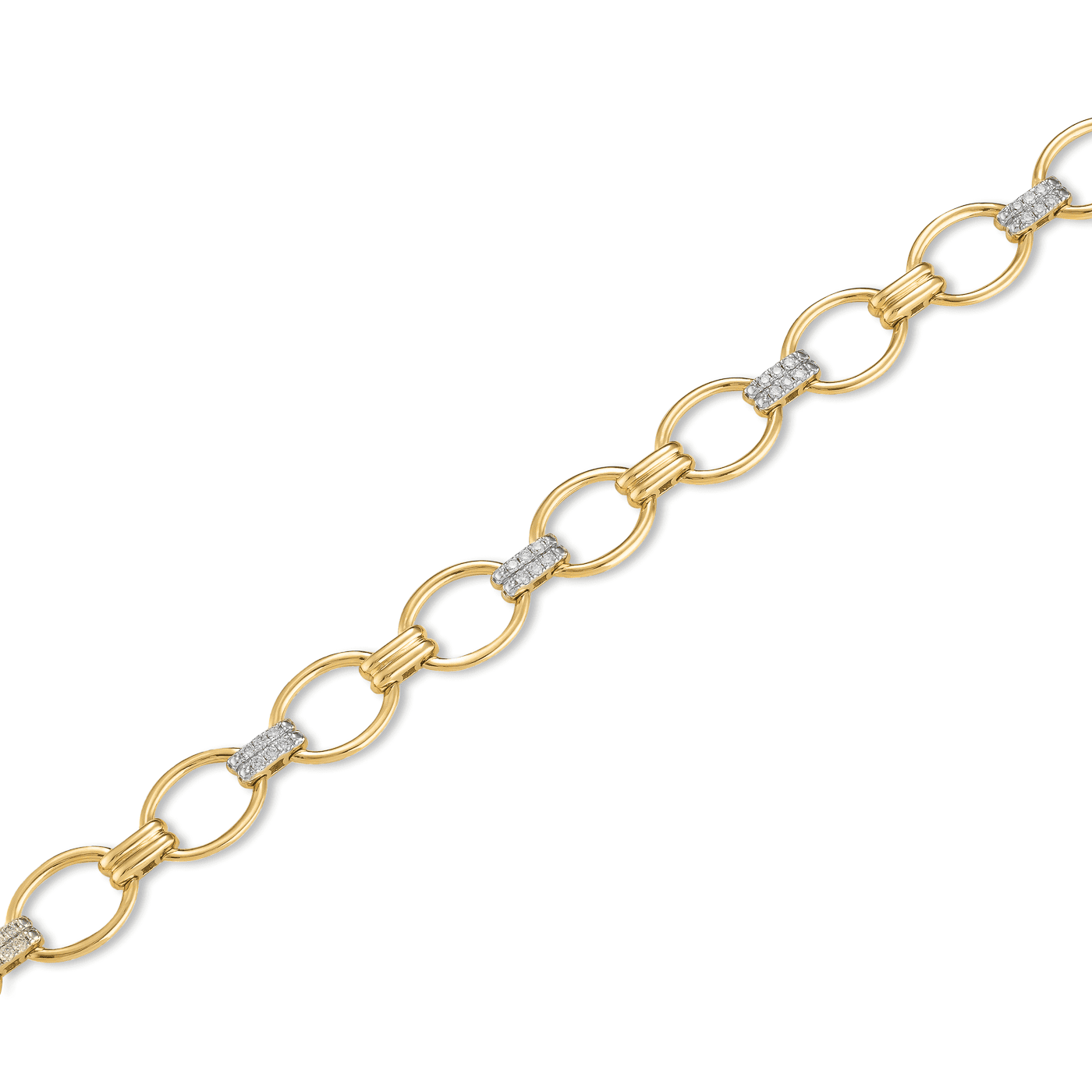 Armband Diamant zus. ca. 0,20 ct. 375er Gelbgold Armband Diamant zus. ca. 0,20 ct. 375er Gelbgold