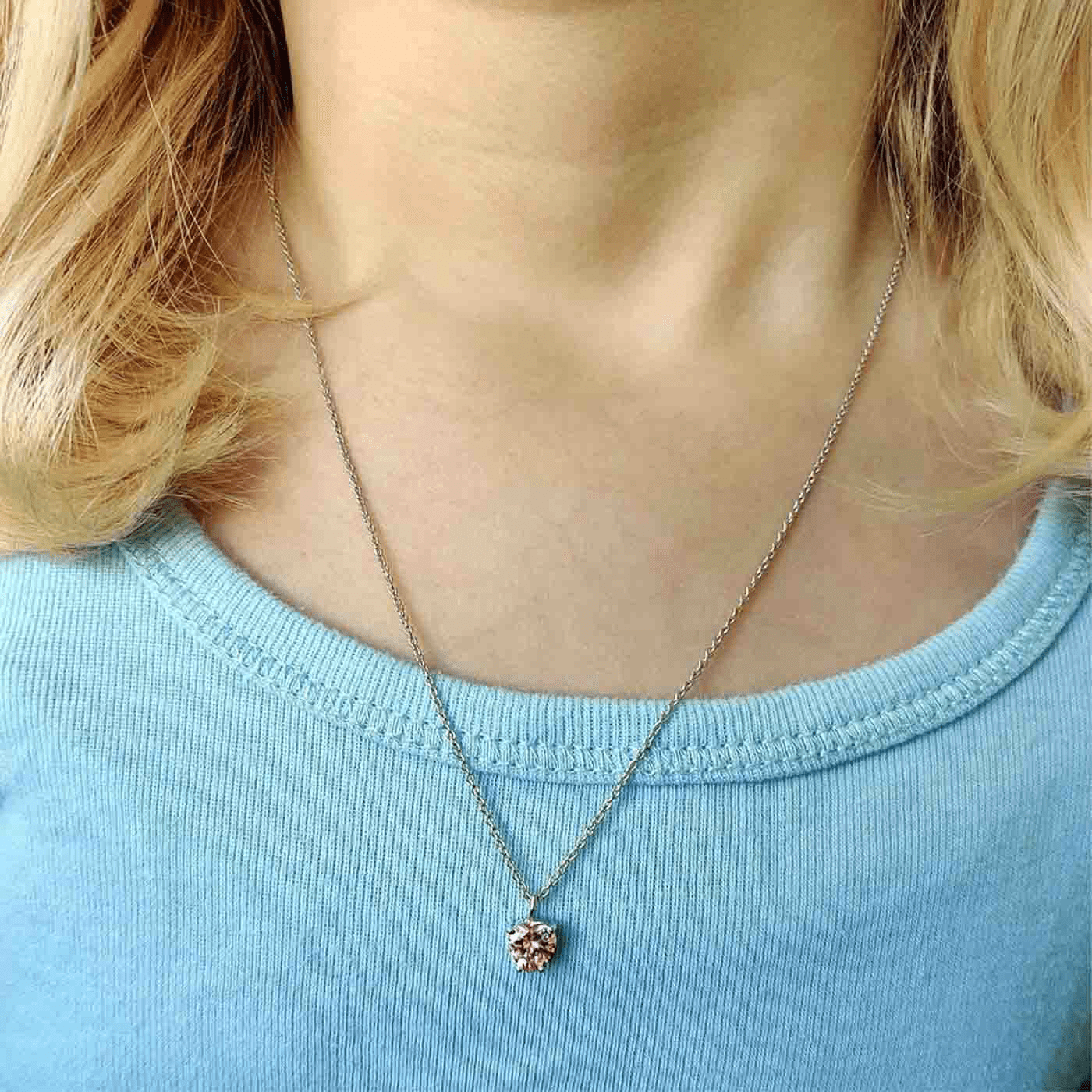 Kette Zirkonia 925er Silber Herz Kette Zirkonia 925er Silber Herz