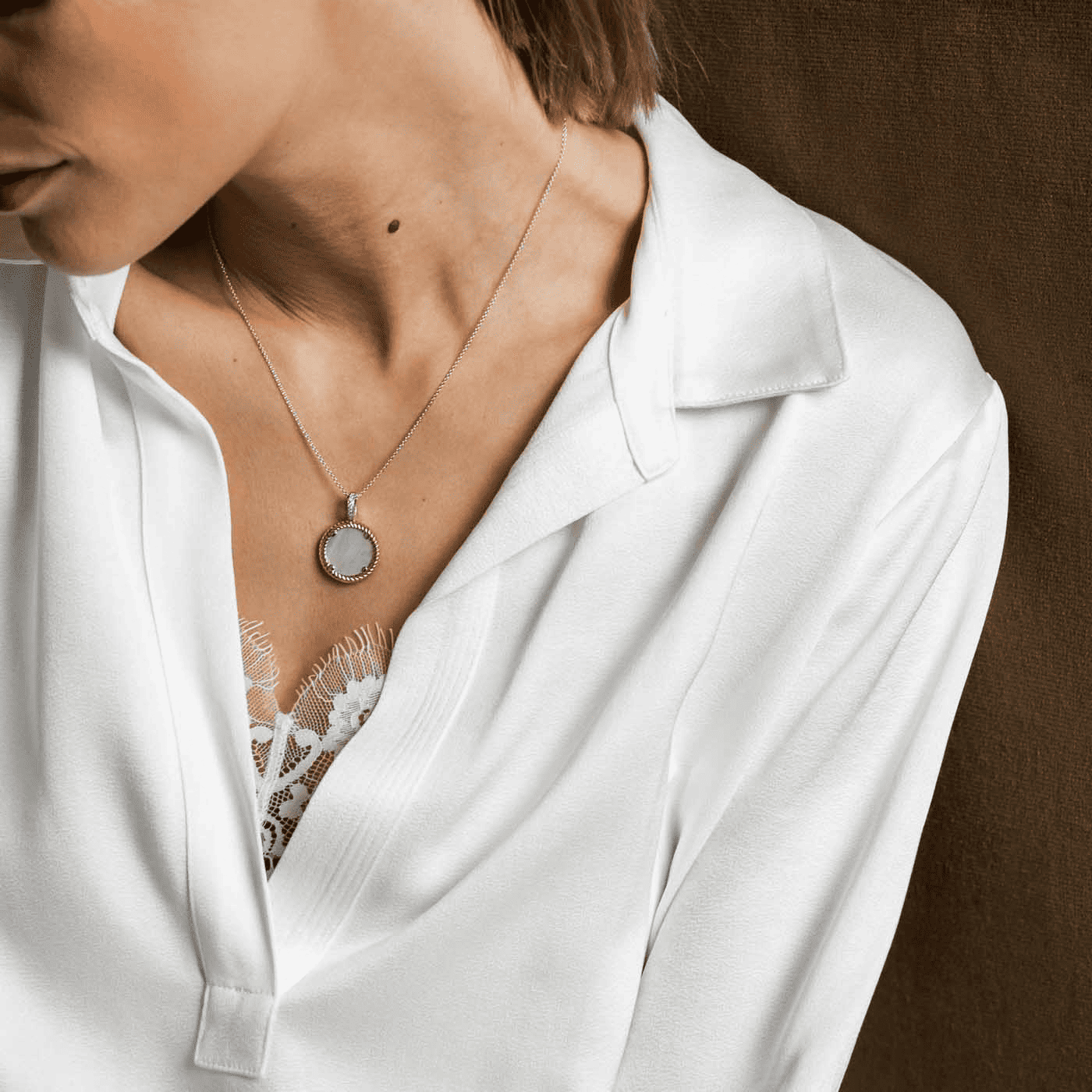 Anhänger 925er Silber Coral Heaven