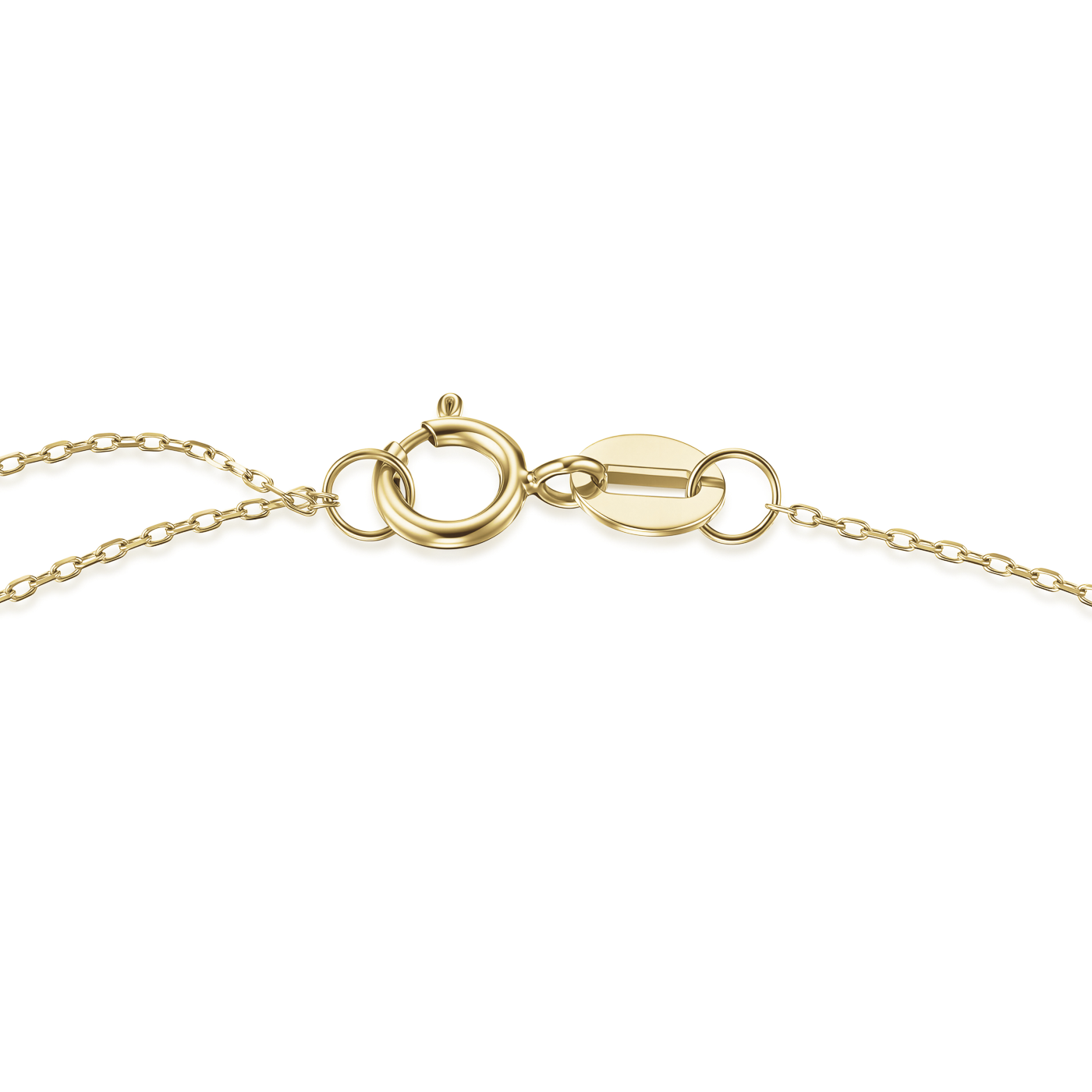 Kette syn. Diamant zus. 0,099ct. 585er Gelbgold Teardrop Pave Kette syn. Diamant zus. 0,099ct. 585er Gelbgold Teardrop Pave