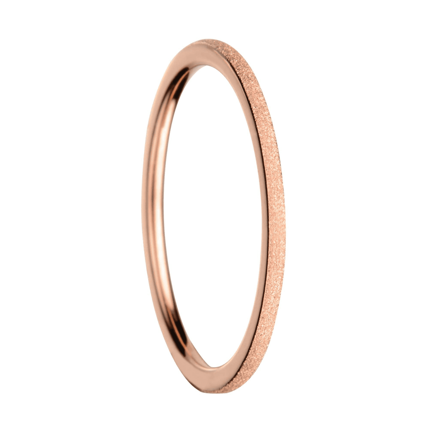 Edelstahlring rosé vergoldet Arctic Symphony Edelstahlring rosé vergoldet Arctic Symphony