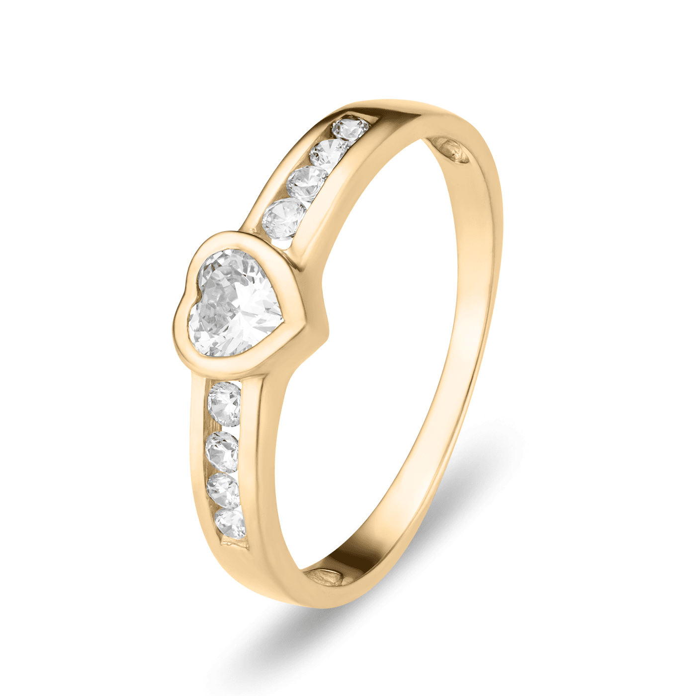 Ring Zirkonia 333er Gelbgold  Ring Zirkonia 333er Gelbgold