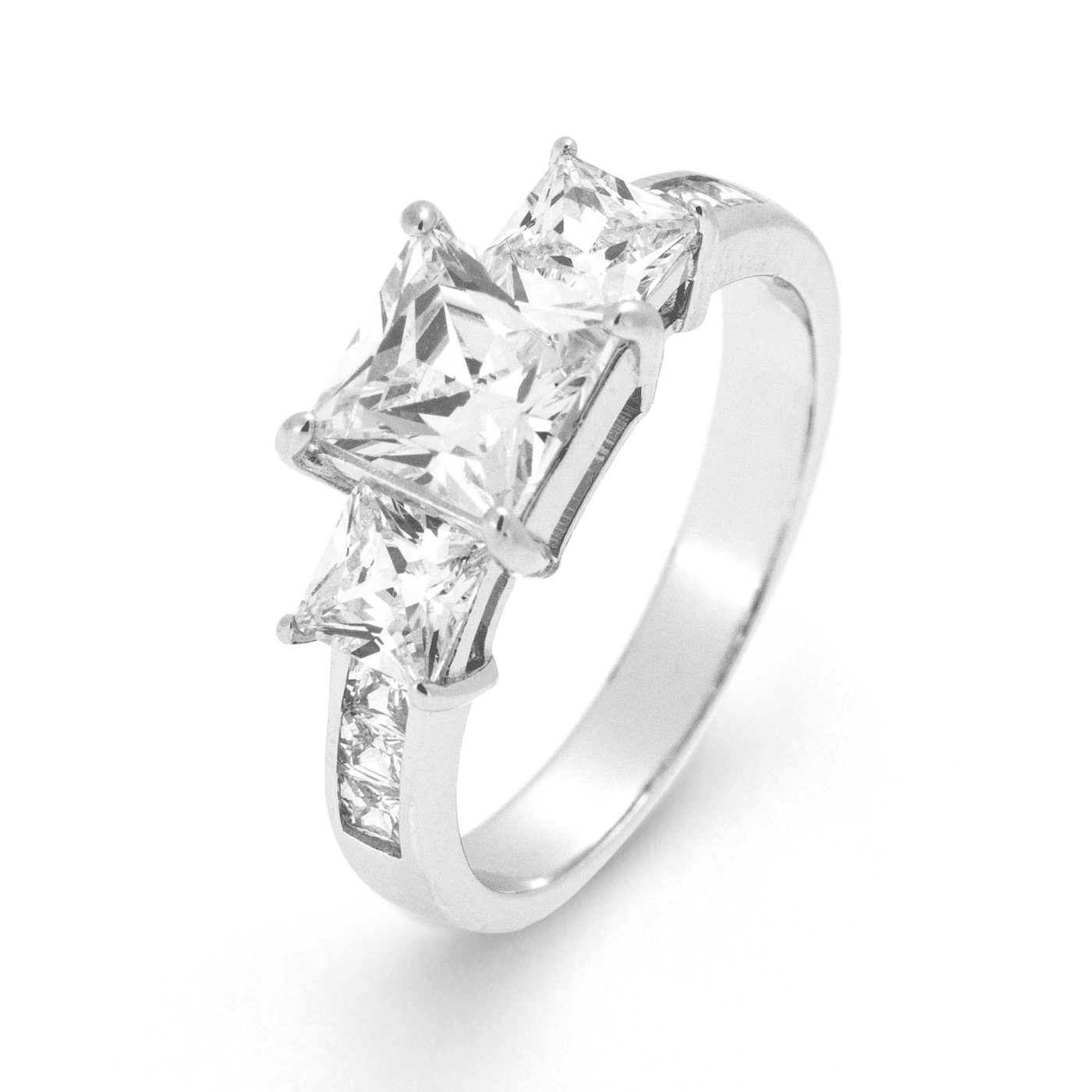 Ring Zirkonia 925er Silber  Ring Zirkonia 925er Silber