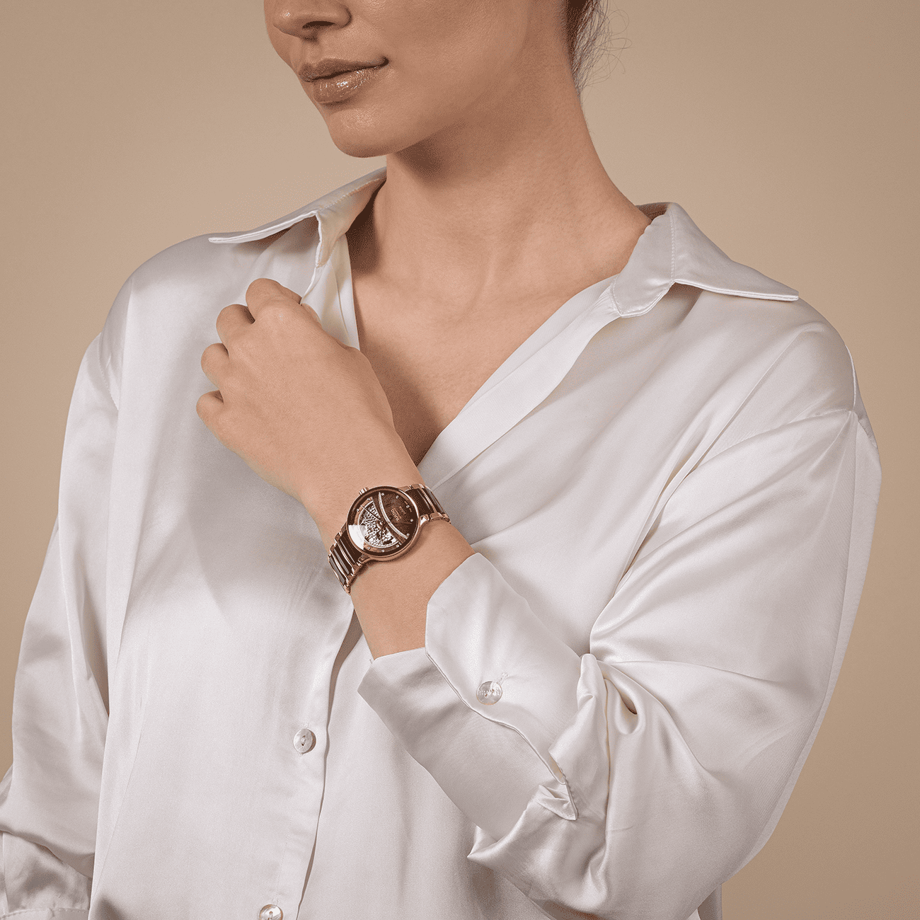 Centrix Open Heart Automatik Uhr