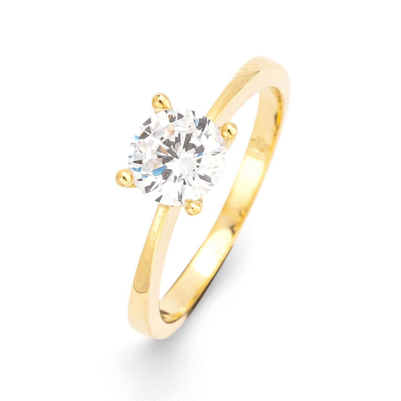 Ring Zirkonia 333er Gelbgold  Ring Zirkonia 333er Gelbgold