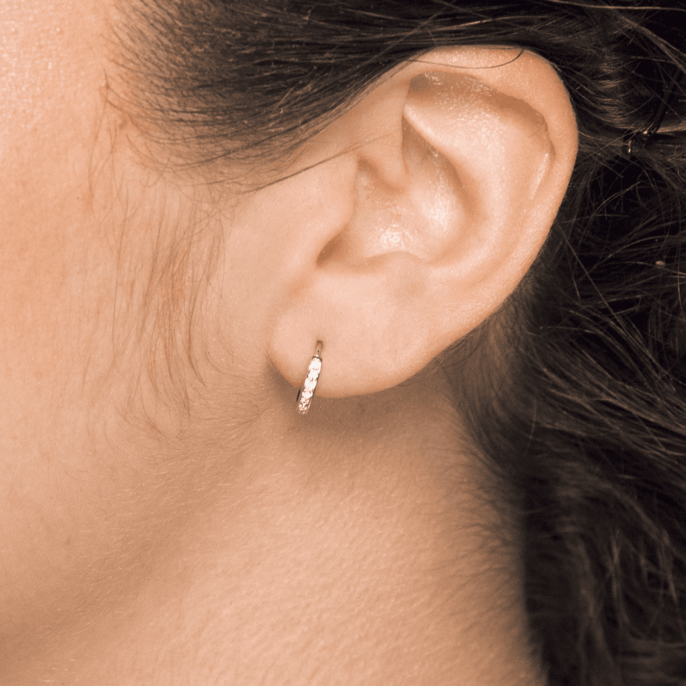 Ohrringe Zirkonia 333er Weißgold Ohrringe Zirkonia 333er Weißgold