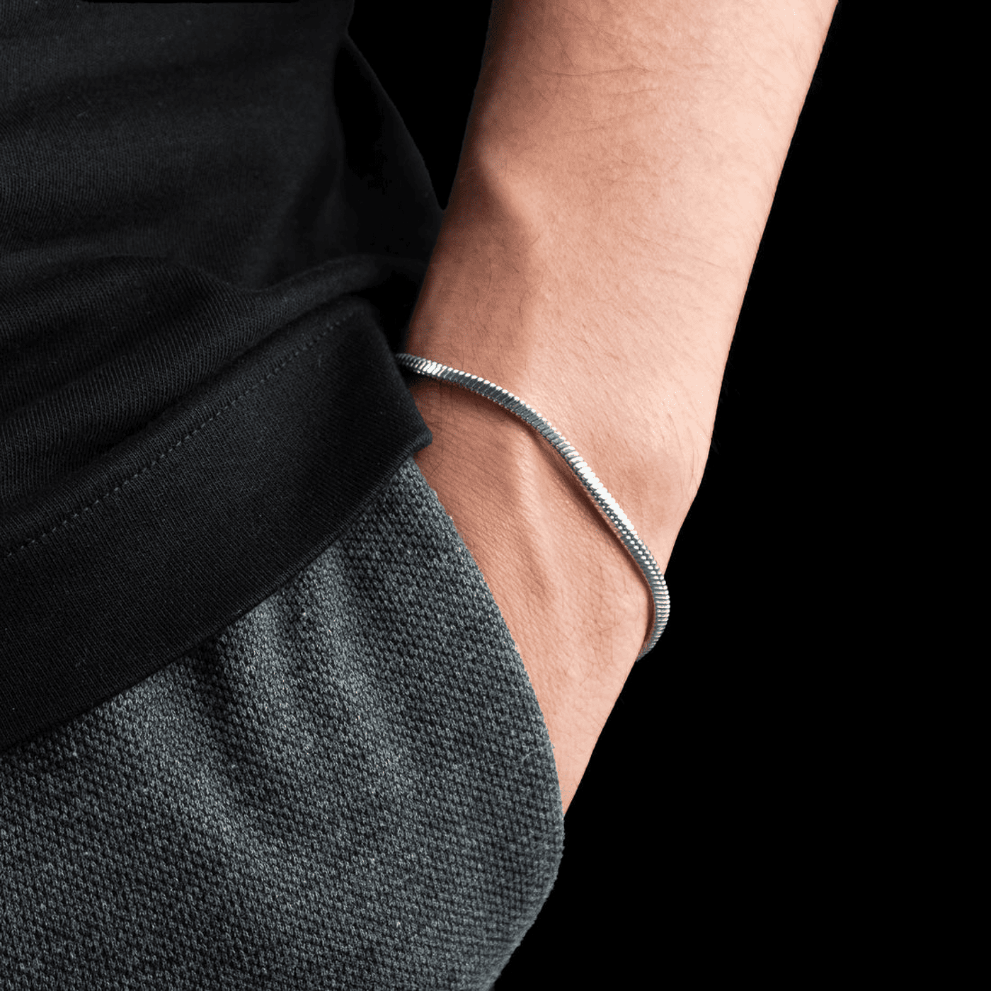 Armband Edelstahl Francesco