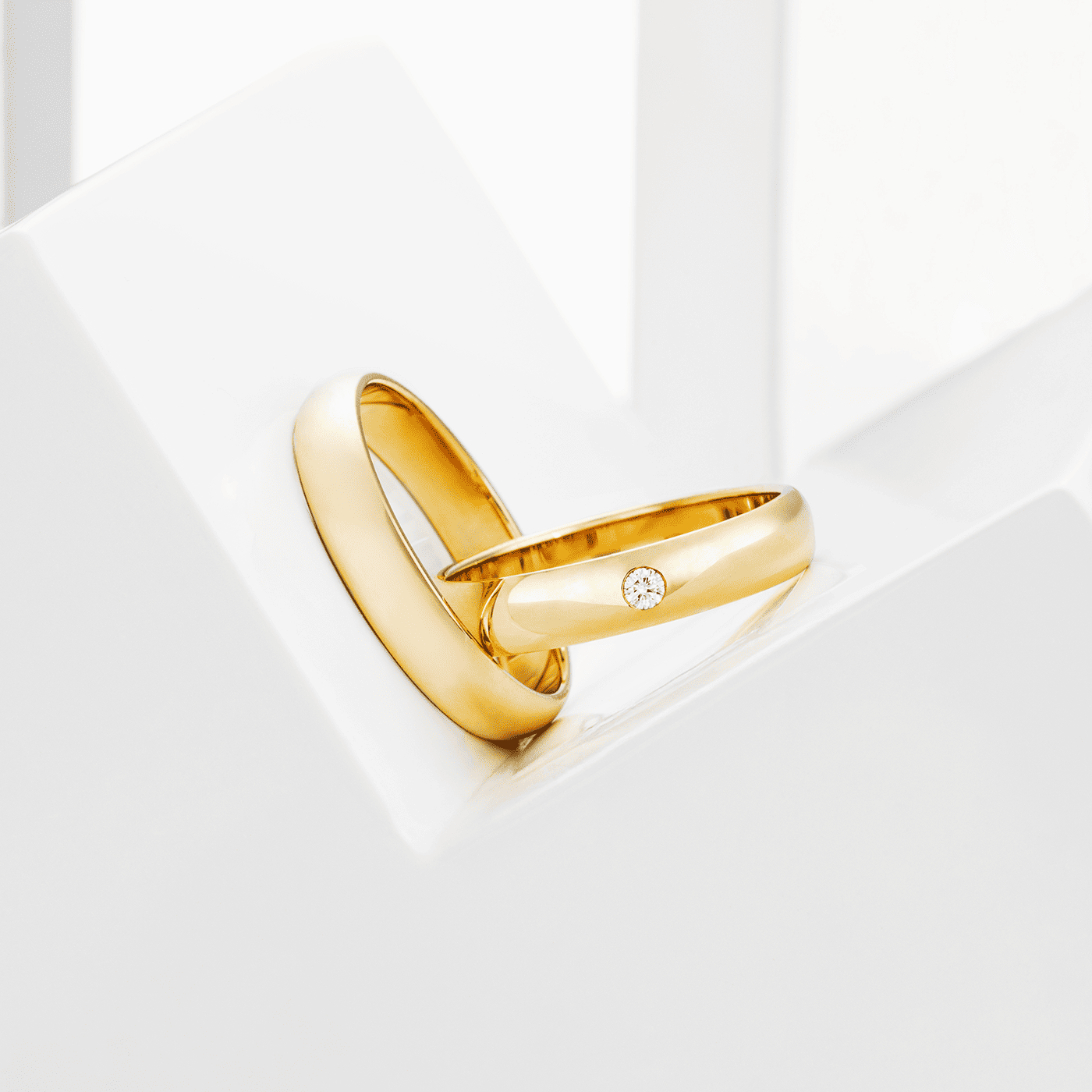 Trauring 585er Gelbgold Aachen