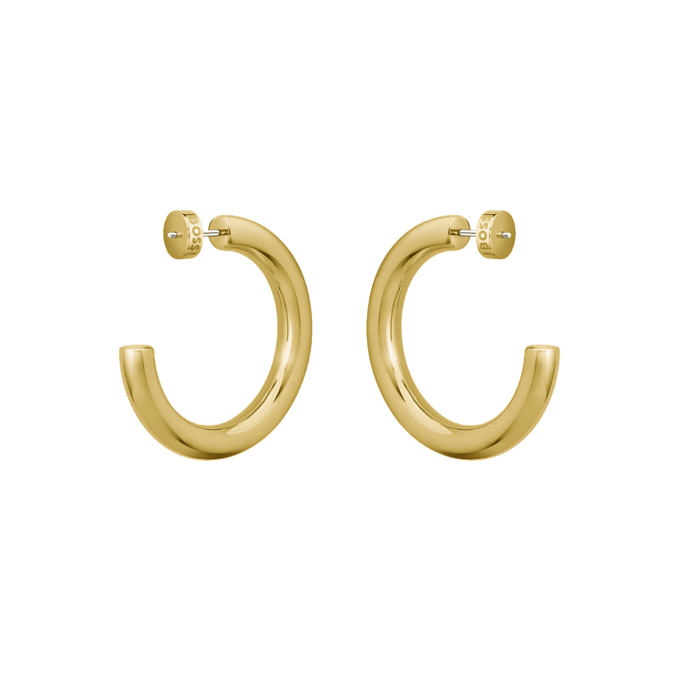 Ohrringe Edelstahl gelb vergoldet live Statement Ohrringe Edelstahl gelb vergoldet live Statement