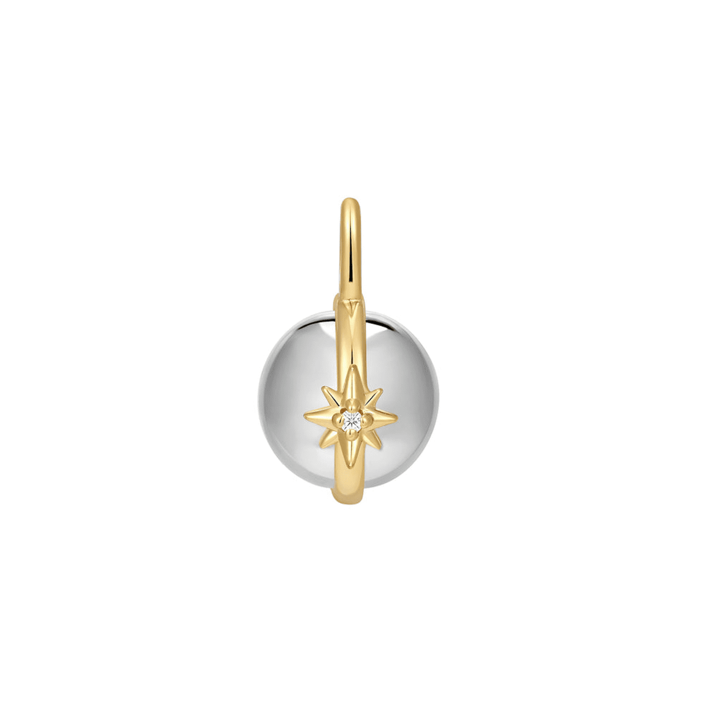 Charm für Ketten und Armbänder 925er Silber gelb vergoldet Rising Sun Charm für Ketten und Armbänder 925er Silber gelb vergoldet Rising Sun