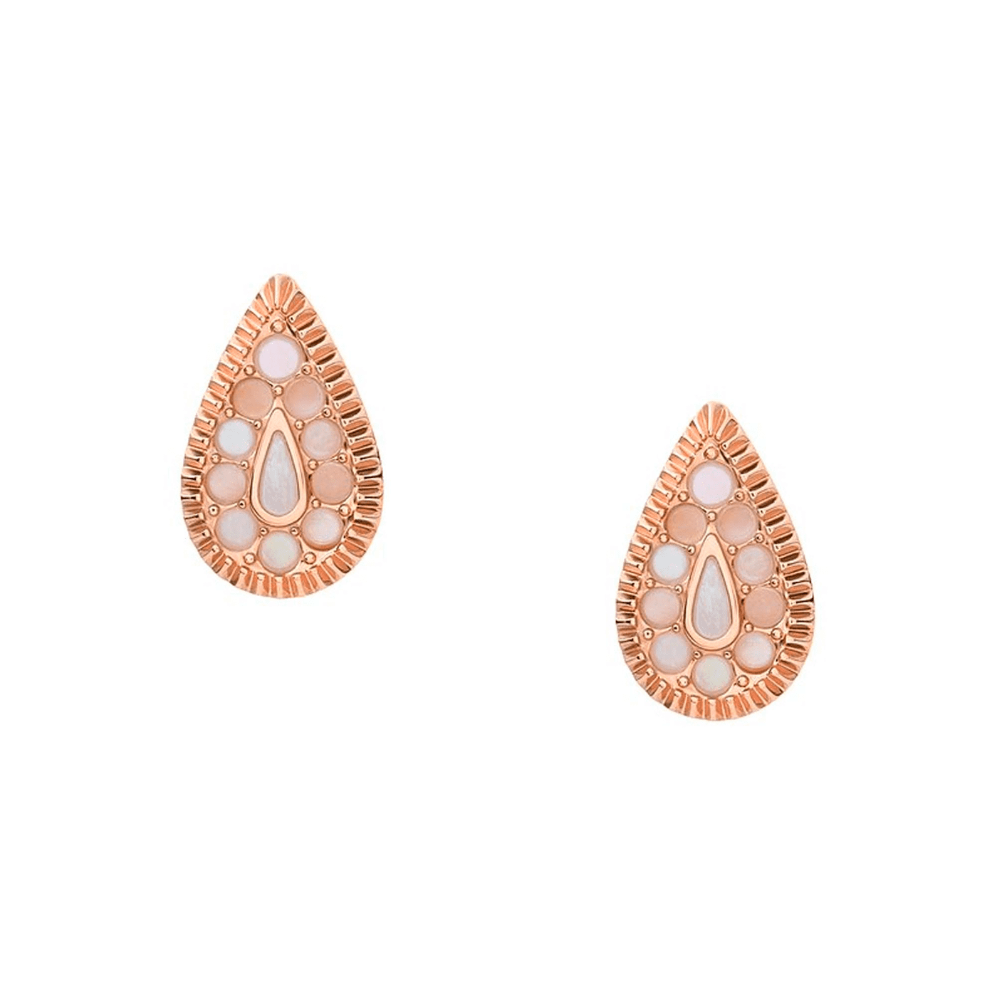 Ohrringe Perlmutt Edelstahl Ohrringe Perlmutt Edelstahl