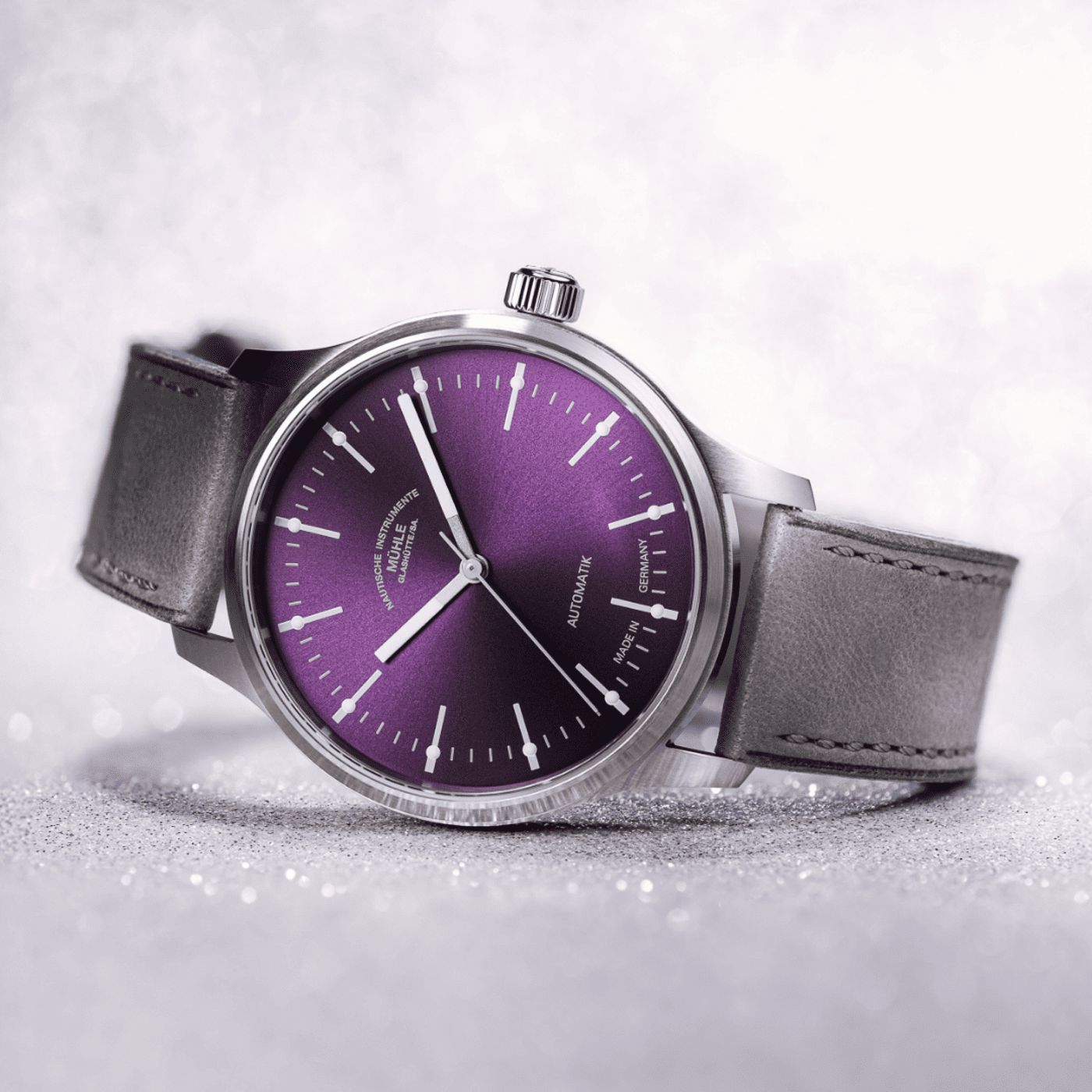 Panova violett Automatik Uhr Panova violett Automatik Uhr