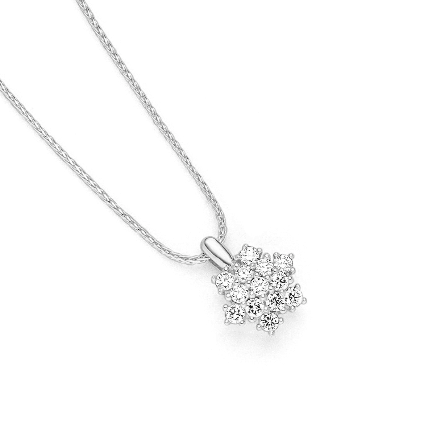 Kette Diamant zus. ca. 0,30 ct. 585er Weißgold Stella Kette Diamant zus. ca. 0,30 ct. 585er Weißgold Stella