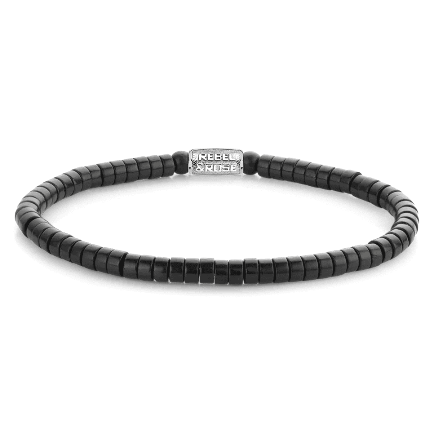 Armband Edelstahl Slices - The Black Stone