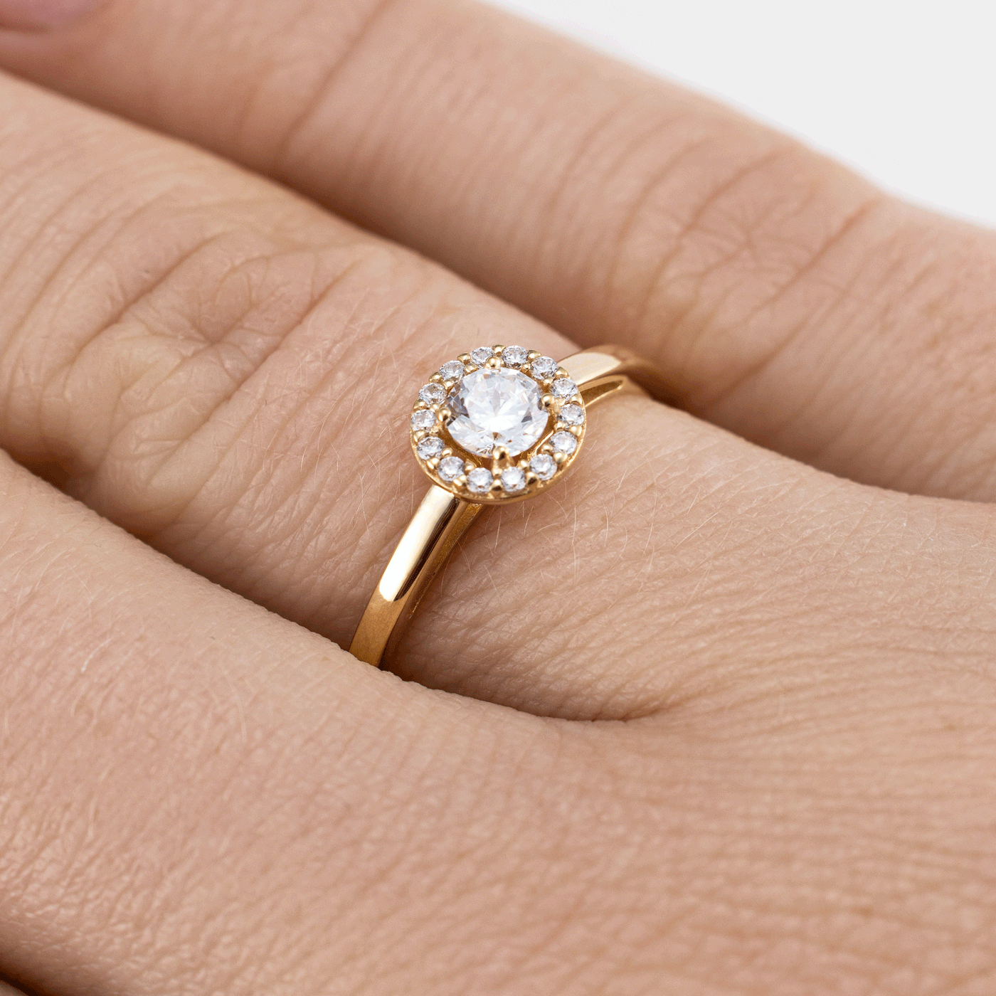 Ring Zirkonia 375er Gelbgold Ring Zirkonia 375er Gelbgold