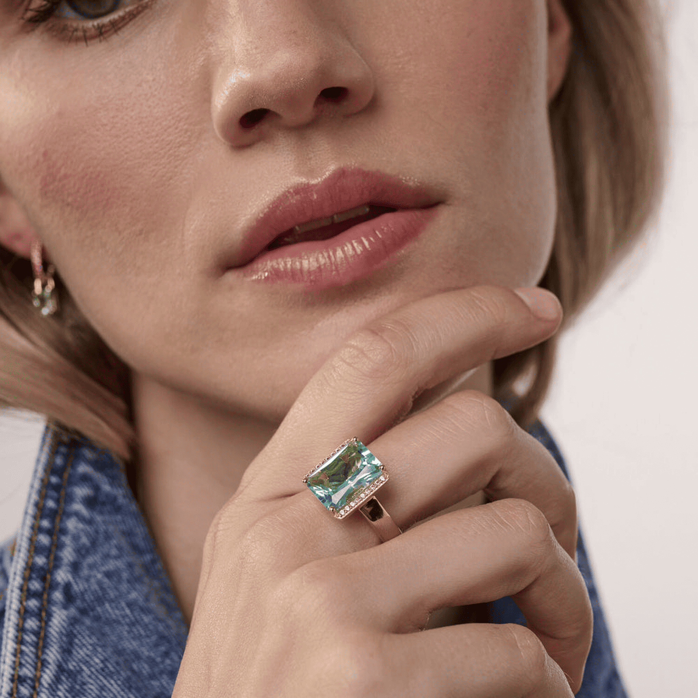 Ring Zirkonia 925er Silber vergoldet Roccanova Altro