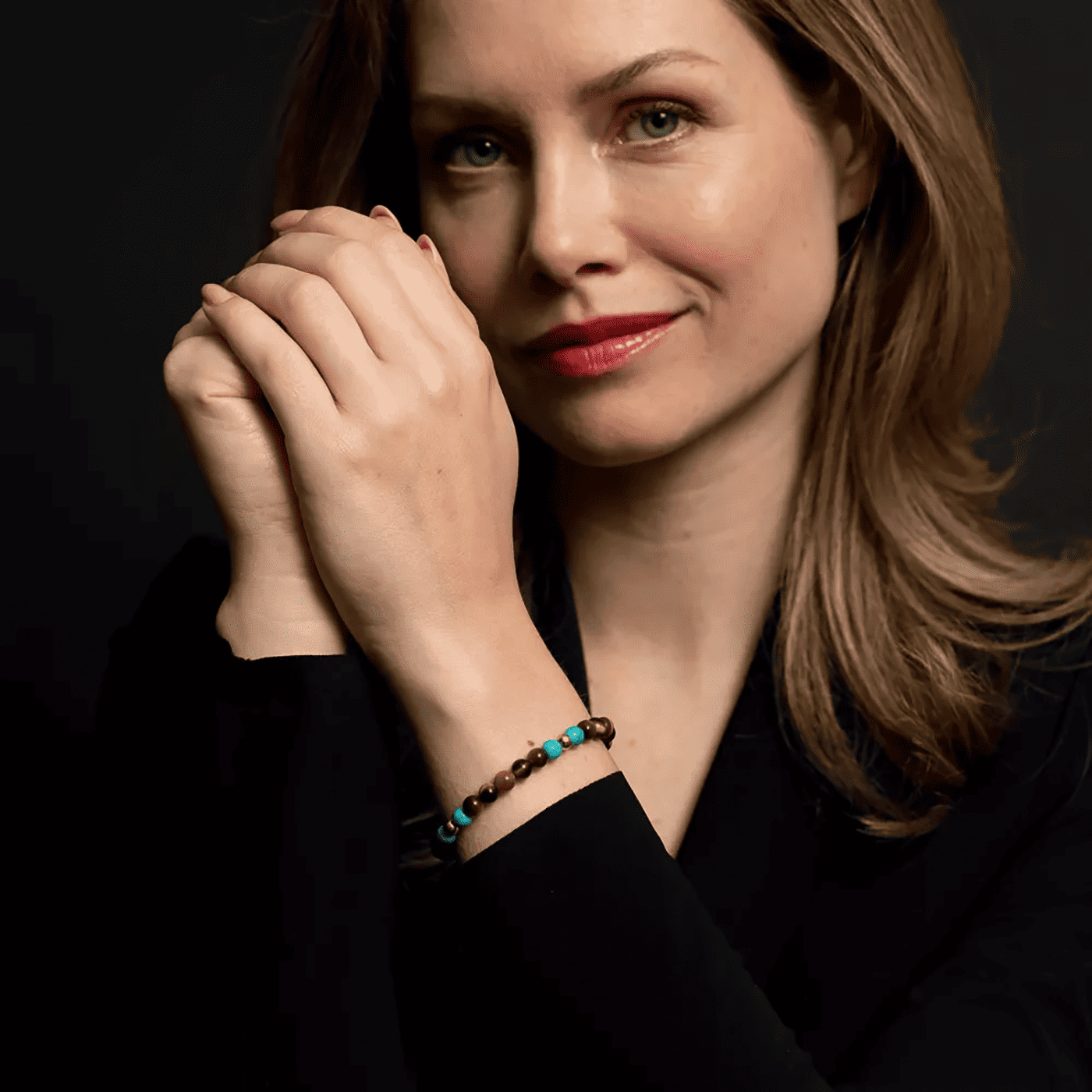 Armband Edelstahl gelb vergoldet Mix Tiger Turquoise Armband Edelstahl gelb vergoldet Mix Tiger Turquoise