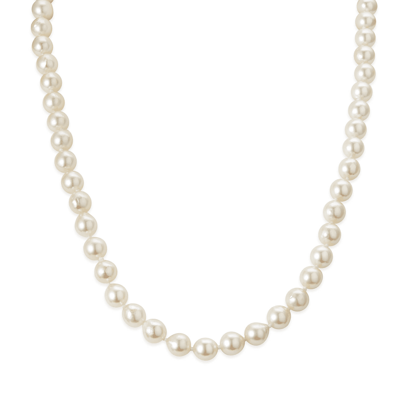 Perlenkette 585er Gelbgold Akoya-Zuchtperle