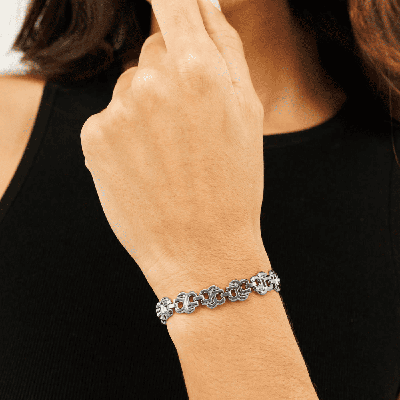 Armband Edelstahl Double B Strand Armband Edelstahl Double B Strand