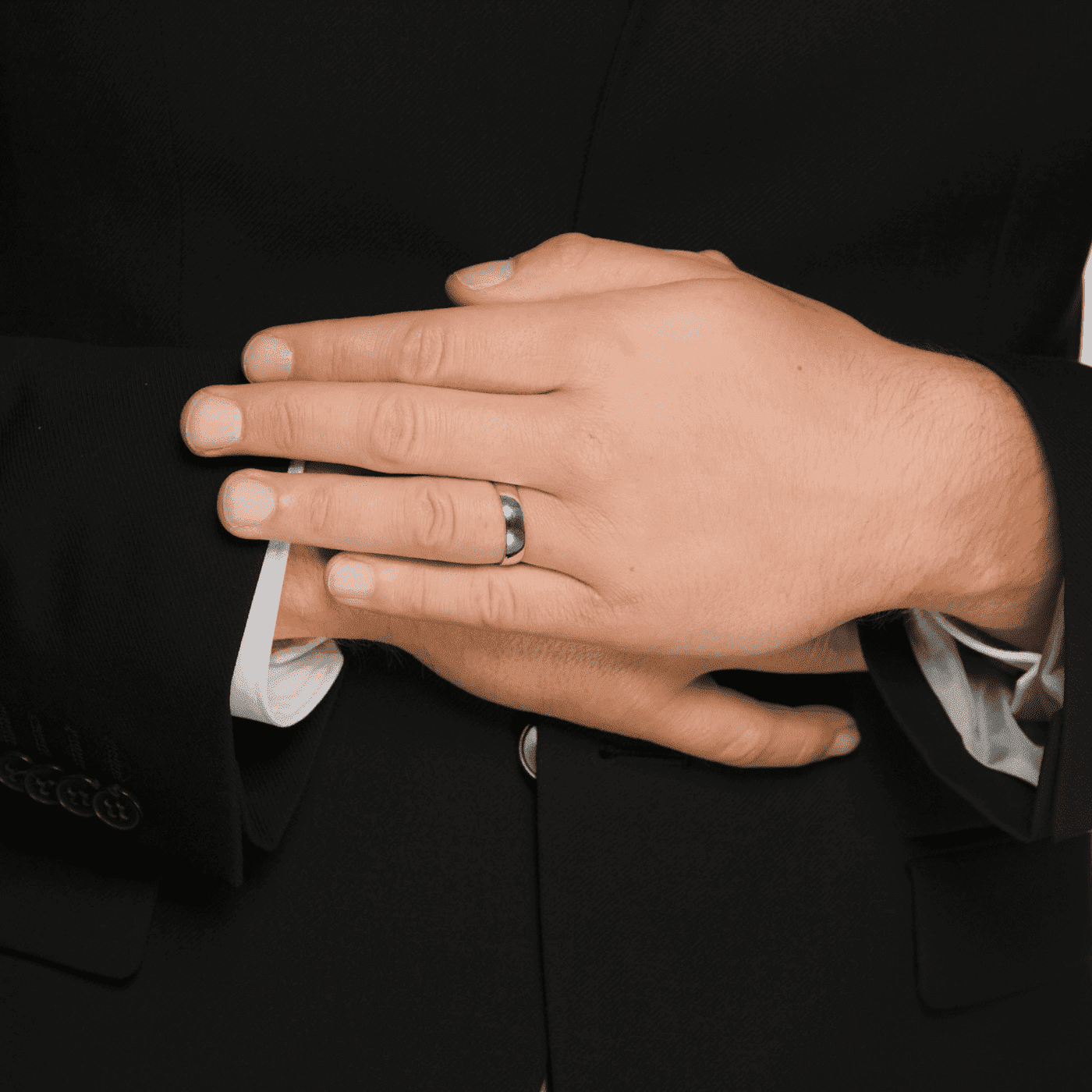 Trauring 333er Weißgold Padua