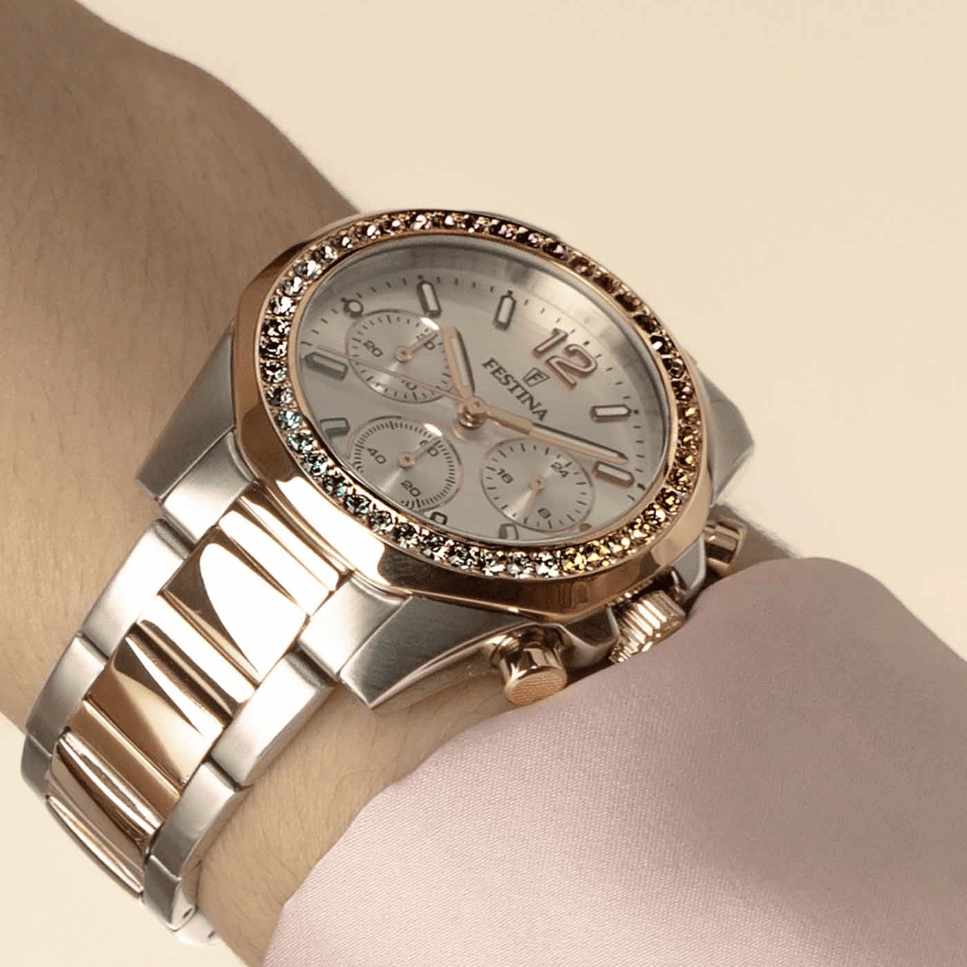 Boyfriend Rainbow Quarz Uhr