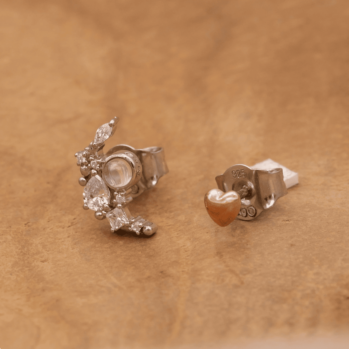 Ohrringe Zirkonia 925er Silber Earring Galaxy Ohrringe Zirkonia 925er Silber Earring Galaxy