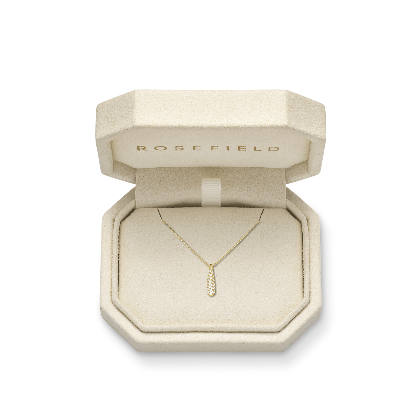 Kette syn. Diamant zus. 0,11ct. 585er Gelbgold Aurora Pave Kette syn. Diamant zus. 0,11ct. 585er Gelbgold Aurora Pave