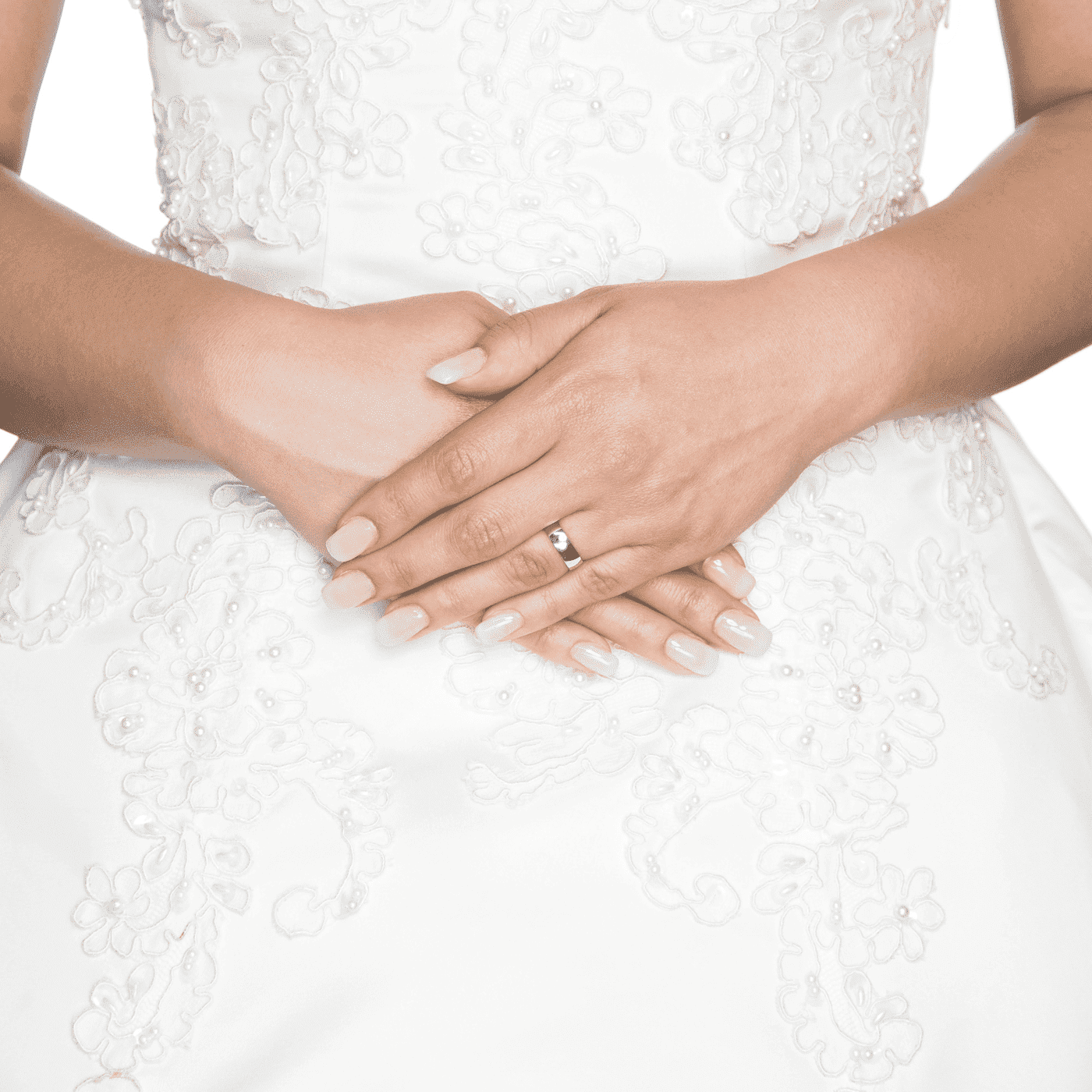 Trauring 333er Weißgold Padua